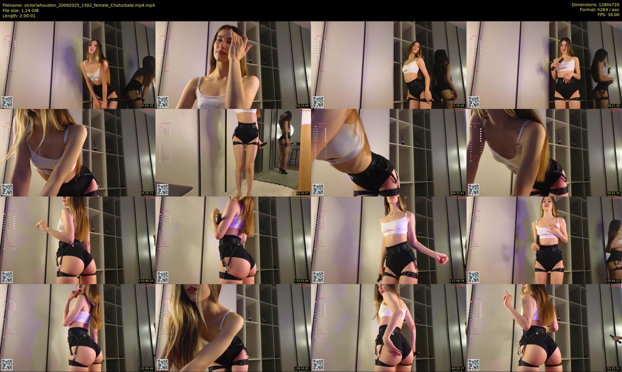 victoriahouston — 121 minute Chaturbate female cam show recording, 720p, Sep 20, 2025