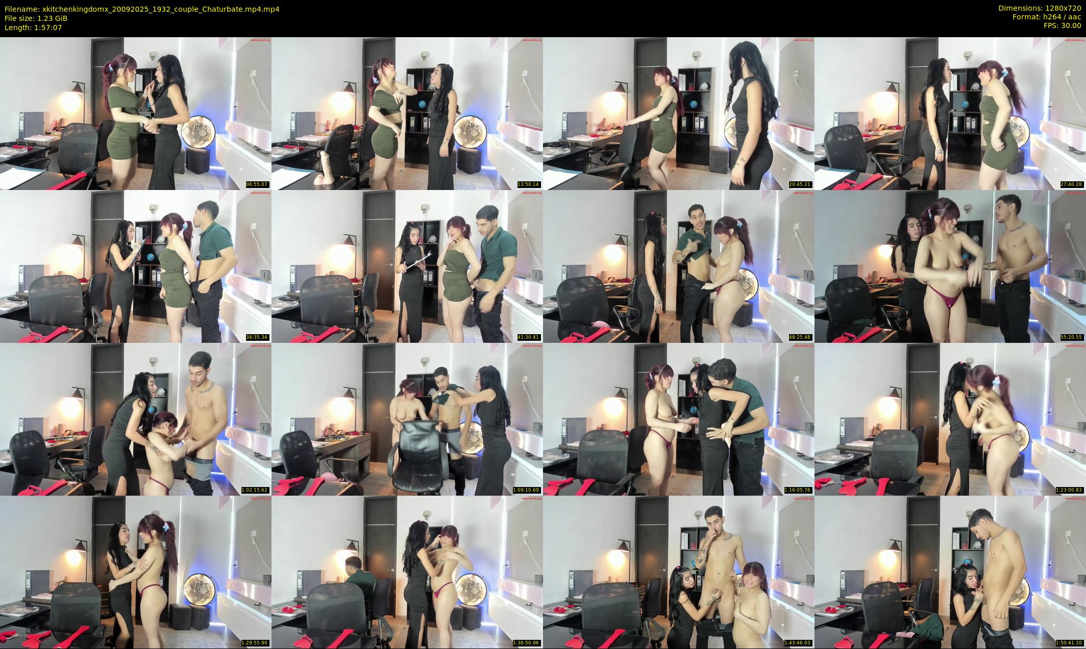 xkitchenkingdomx — 118 minute Chaturbate couple cam show recording, 720p, Sep 20, 2025