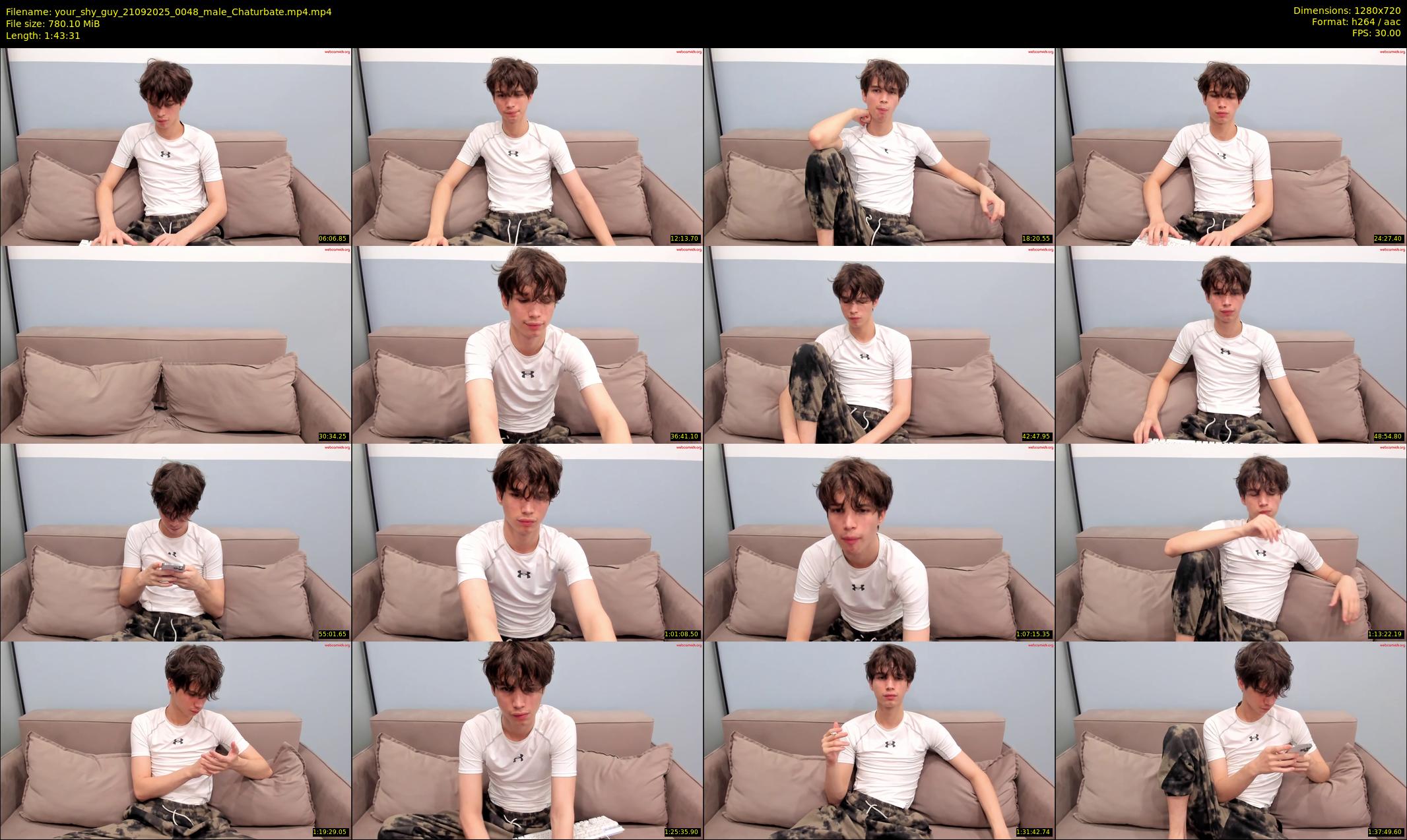 your_shy_guy — 104 minute Chaturbate male cam show recording, 720p, Sep 21, 2025