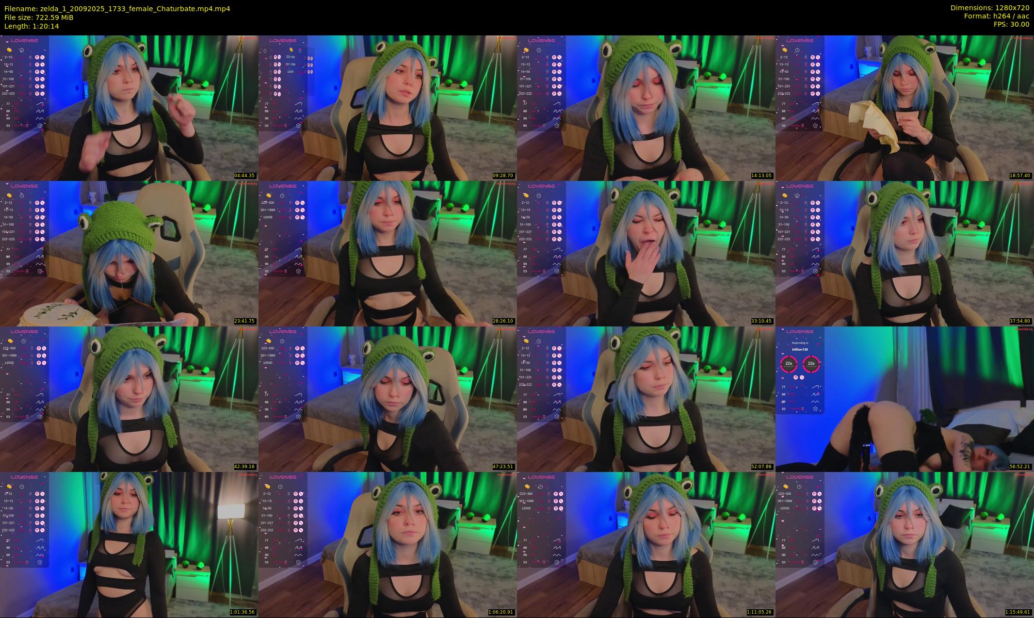 zelda_1 — 81 minute Chaturbate female cam show recording, 720p, Sep 20, 2025