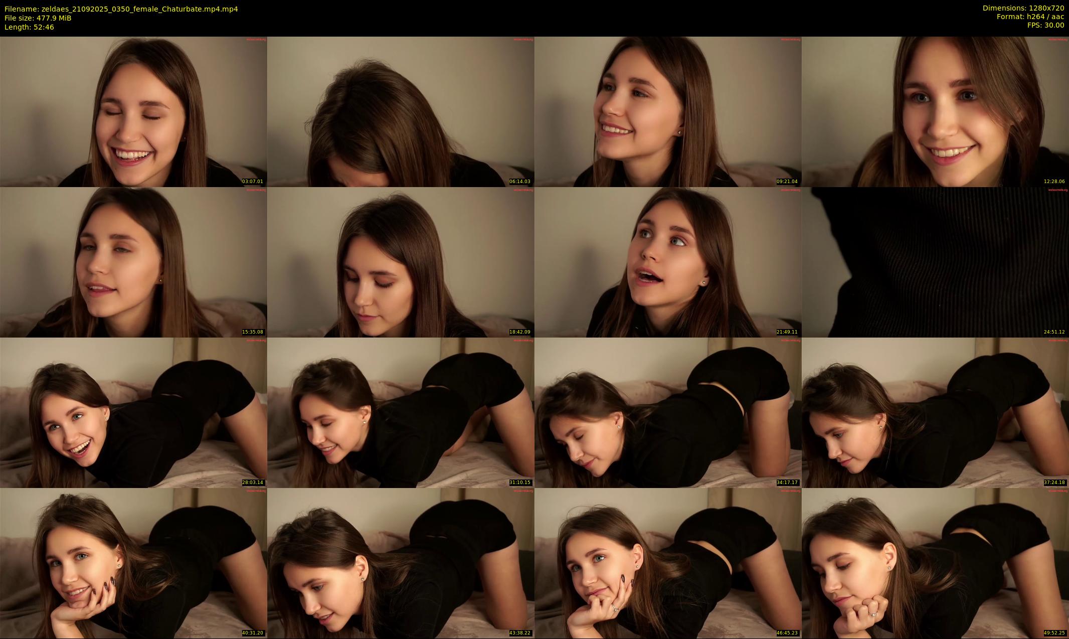 zeldaes — 53 minute Chaturbate female cam show recording, 720p, Sep 21, 2025
