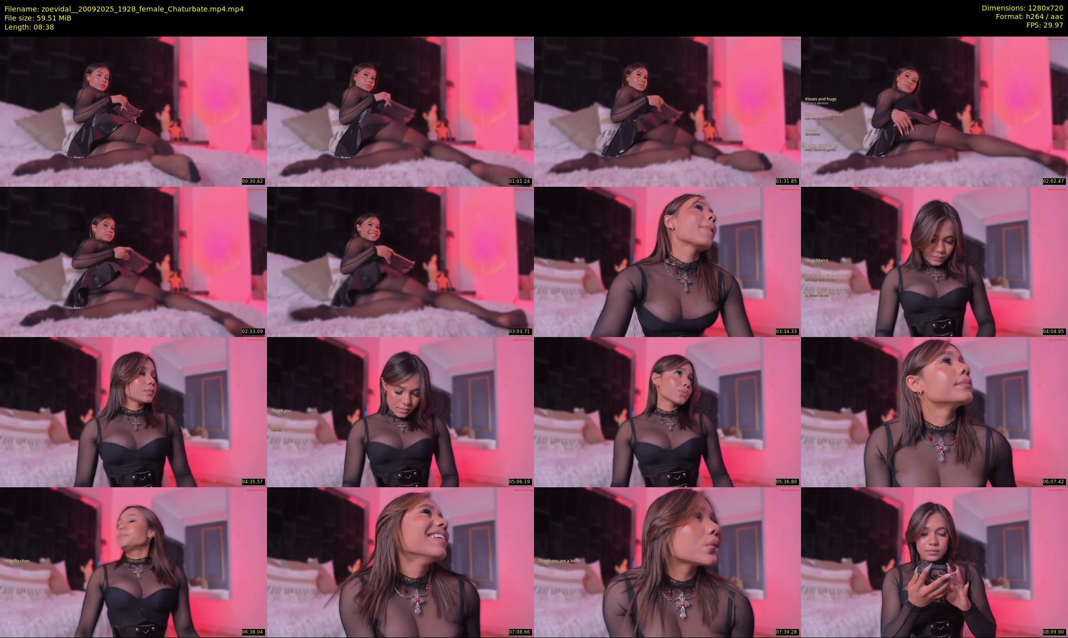 zoevidal_ — 9 minute Chaturbate female cam show recording, 720p, Sep 20, 2025