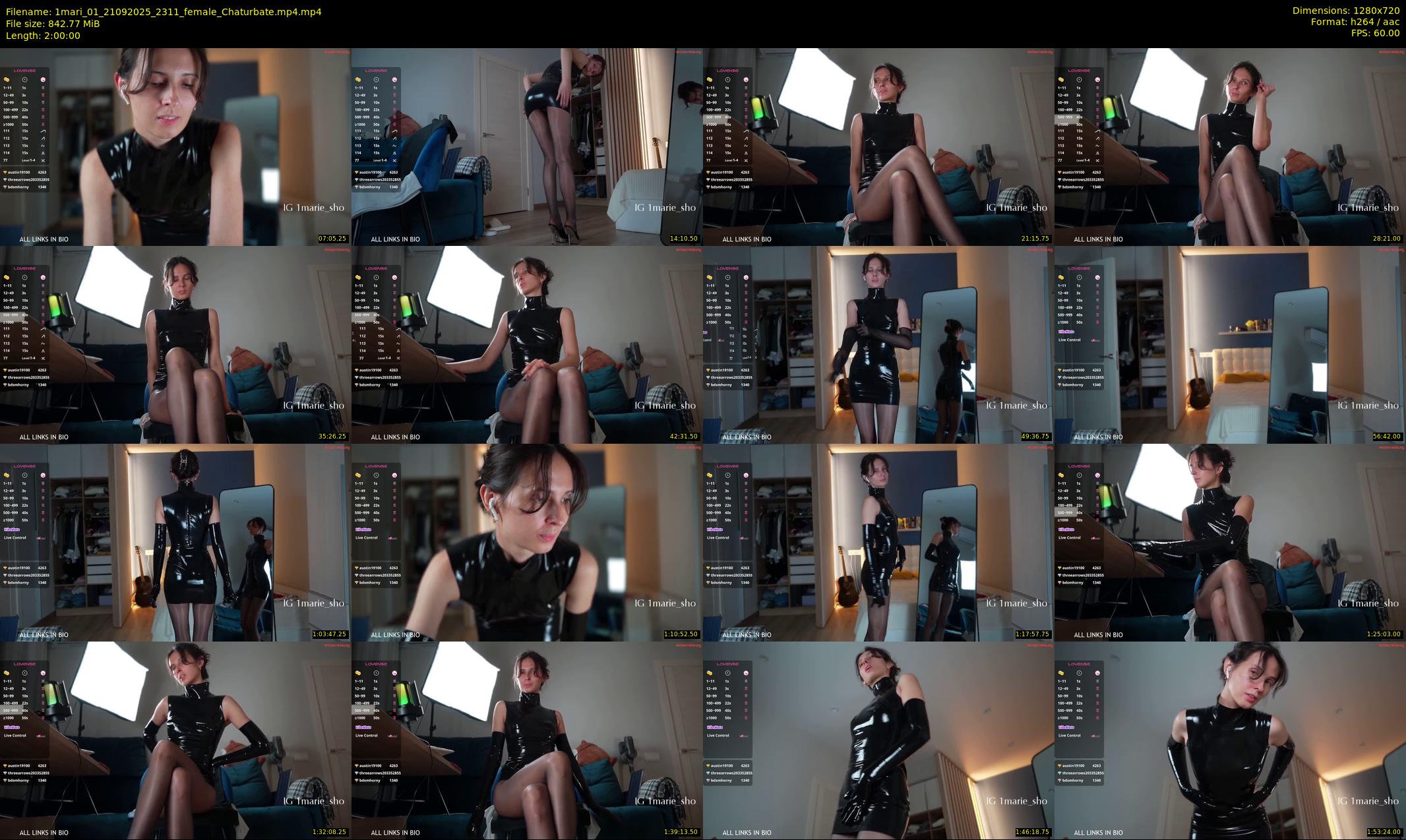 1mari_01 — 120 minute Chaturbate female cam show recording, 720p, Sep 21, 2025