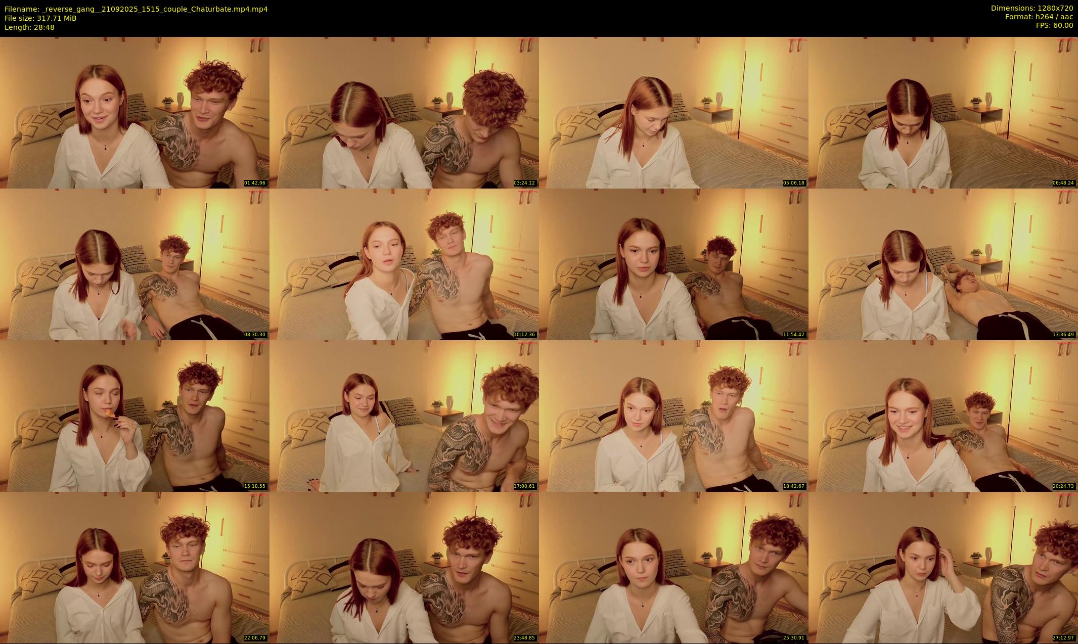 _reverse_gang_ — 29 minute Chaturbate couple cam show recording, 720p, Sep 21, 2025