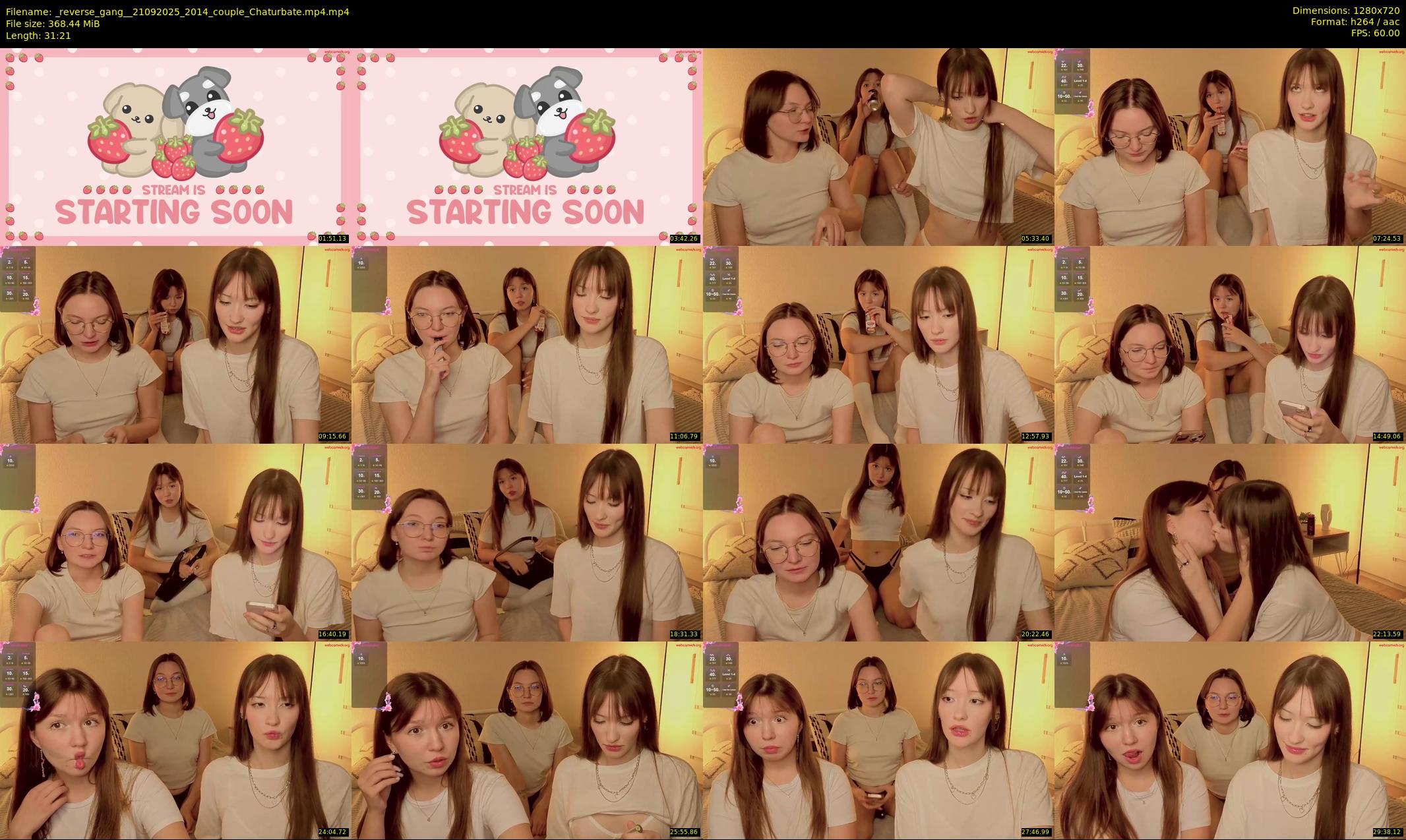 _reverse_gang_ — 32 minute Chaturbate couple cam show recording, 720p, Sep 21, 2025