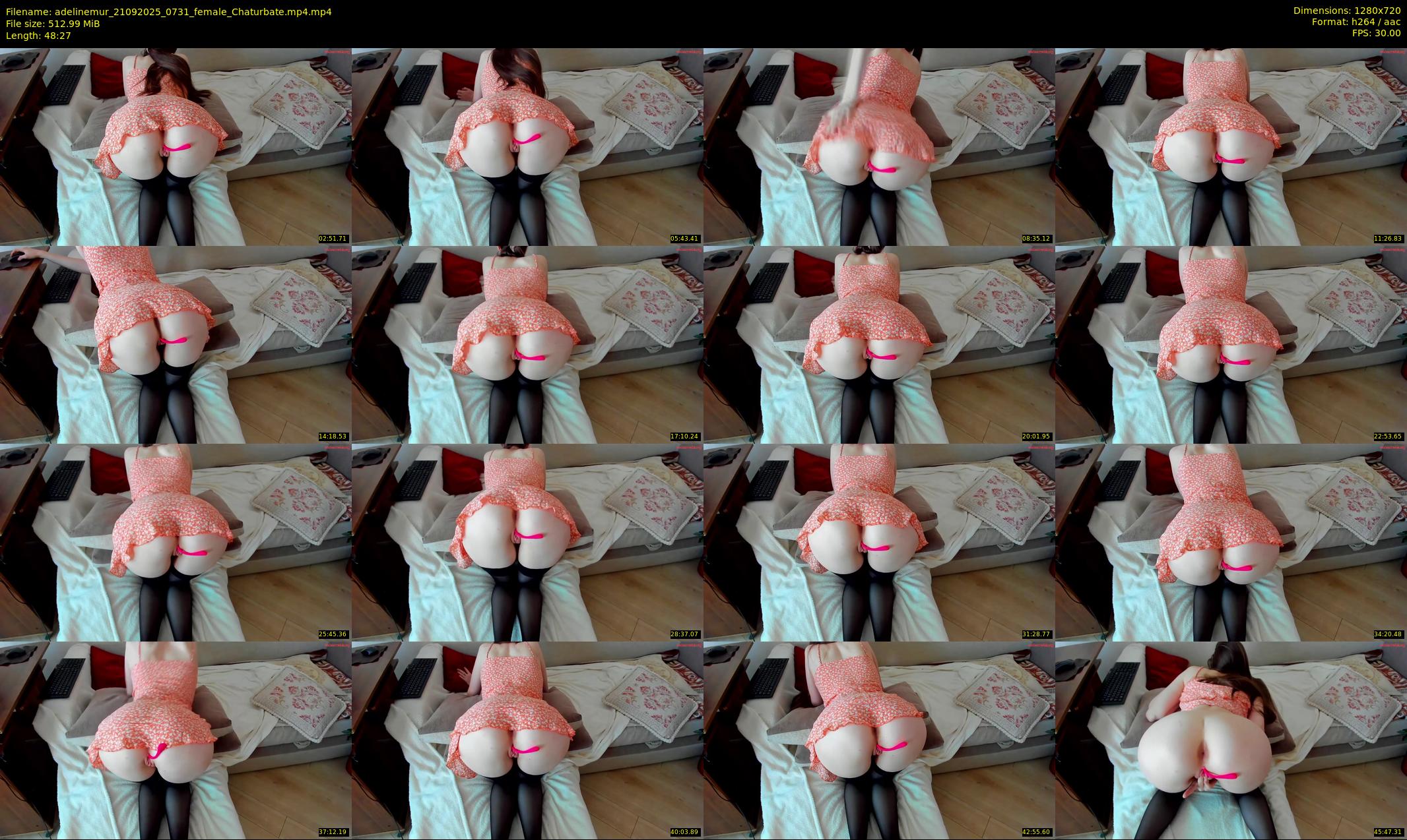 adelinemur — 49 minute Chaturbate female cam show recording, 720p, Sep 21, 2025