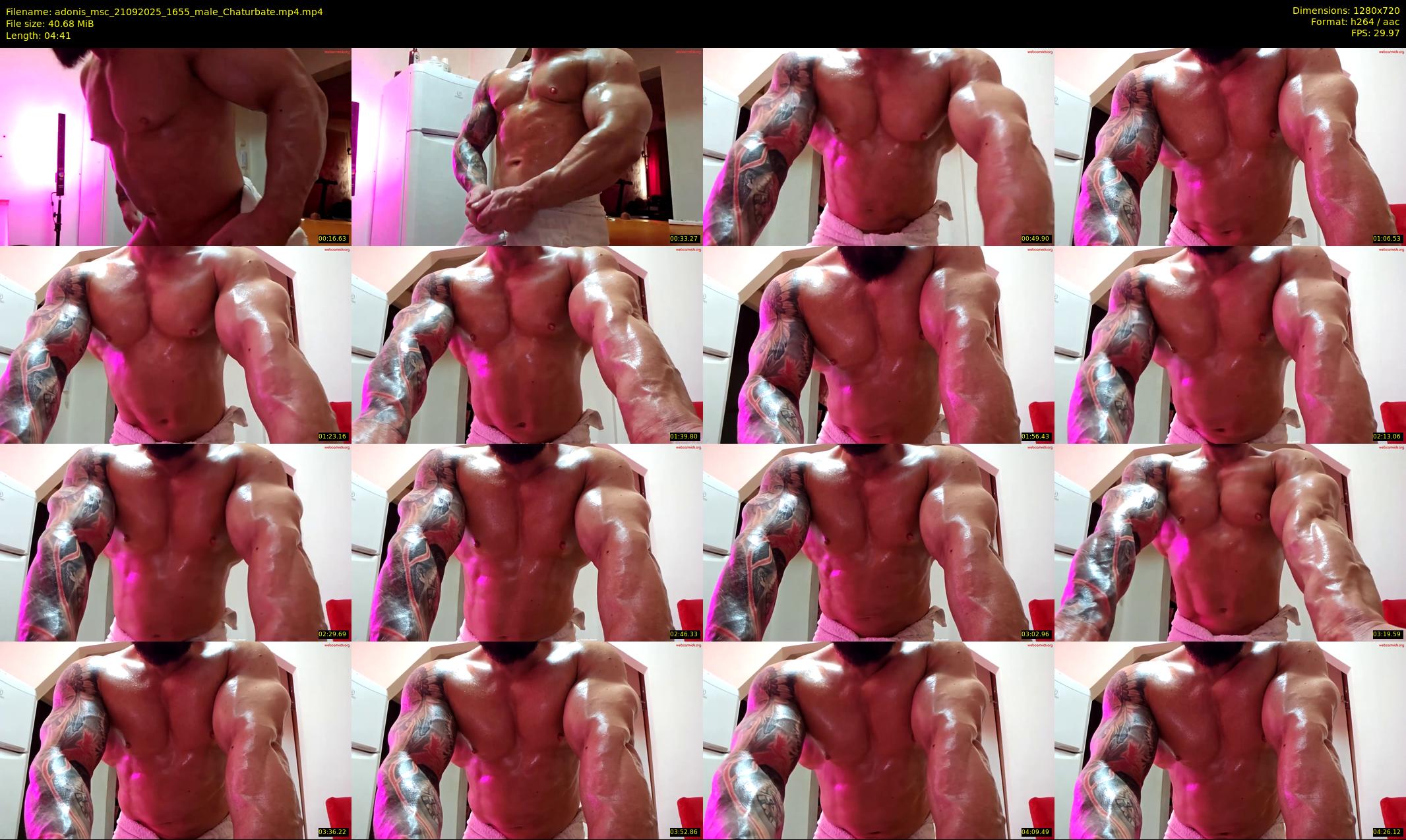 adonis_msc — 5 minute Chaturbate male cam show recording, 720p, Sep 21, 2025