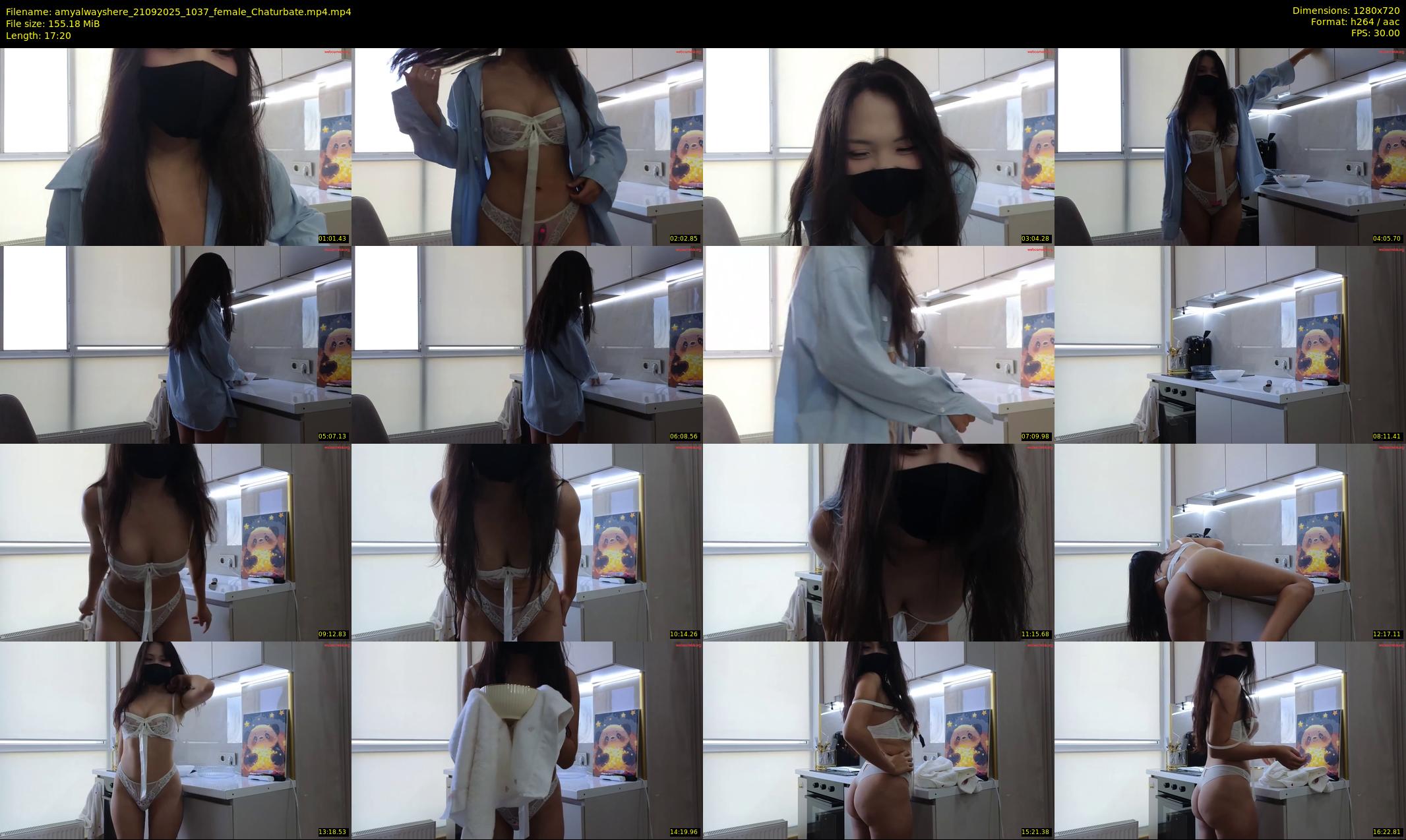 amyalwayshere — 18 minute Chaturbate female cam show recording, 720p, Sep 21, 2025