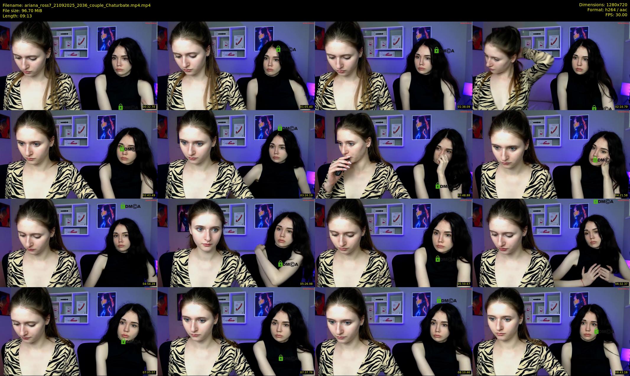 ariana_ross7 — 10 minute Chaturbate couple cam show recording, 720p, Sep 21, 2025