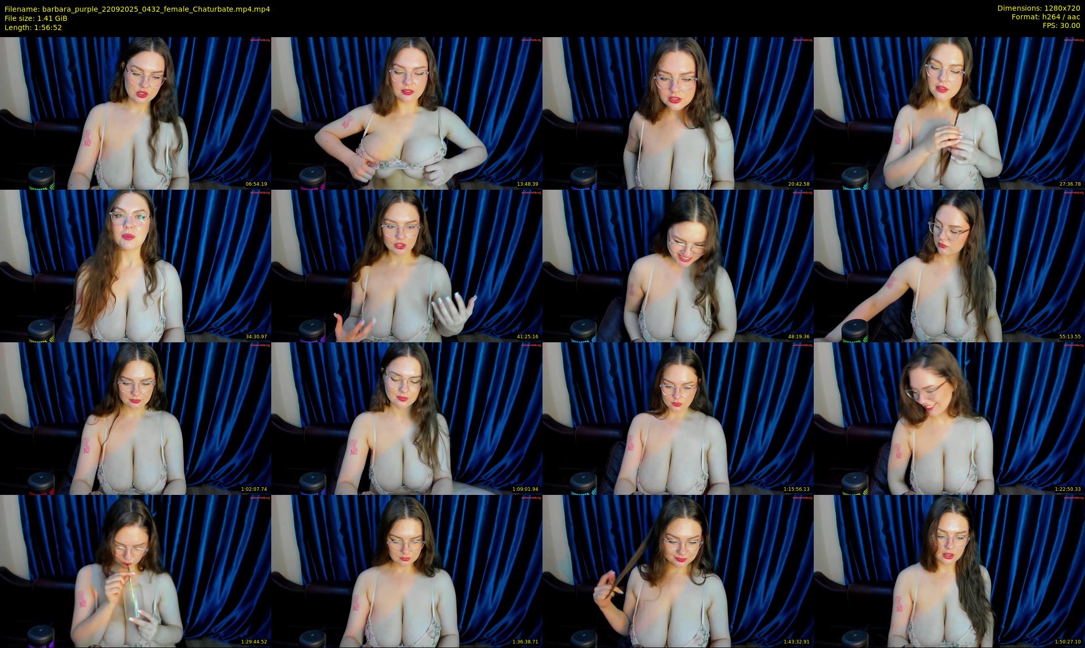 barbara_purple — 117 minute Chaturbate female cam show recording, 720p, Sep 22, 2025