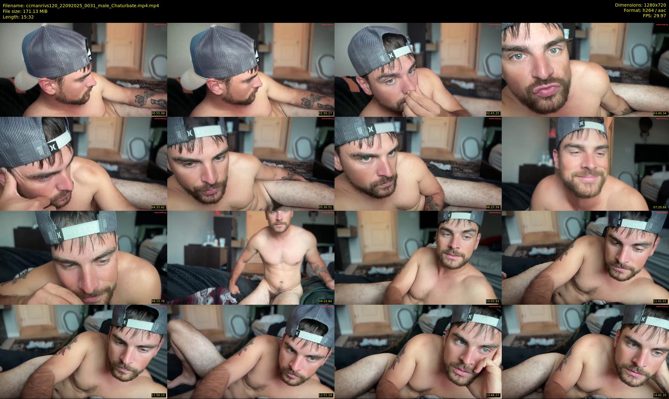 ccmanrivs120 — 16 minute Chaturbate male cam show recording, 720p, Sep 22, 2025