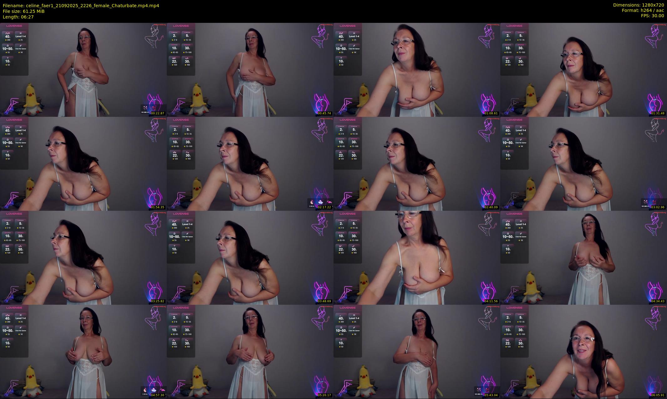 celine_faer1 — 7 minute Chaturbate female cam show recording, 720p, Sep 21, 2025