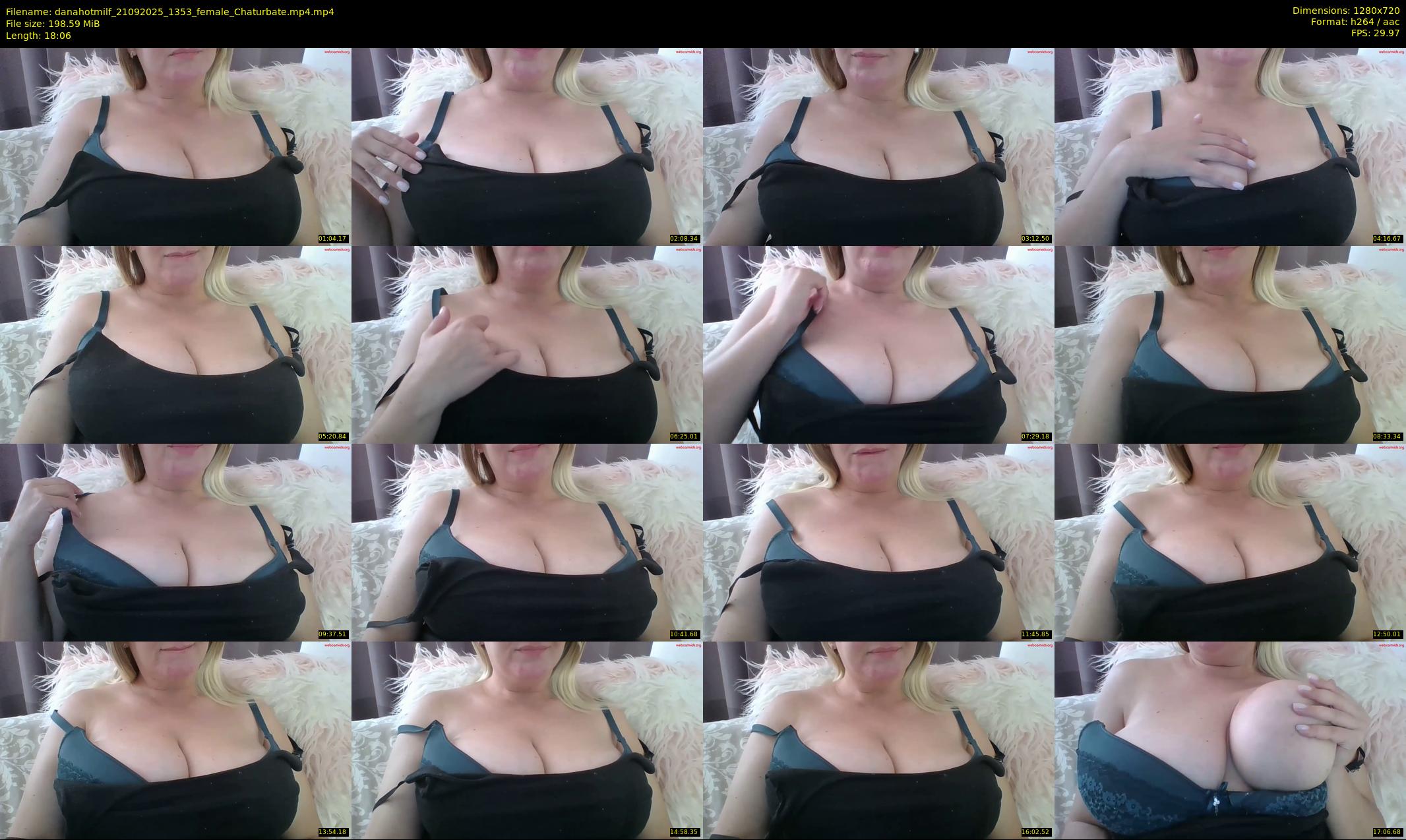 danahotmilf — 19 minute Chaturbate female cam show recording, 720p, Sep 21, 2025