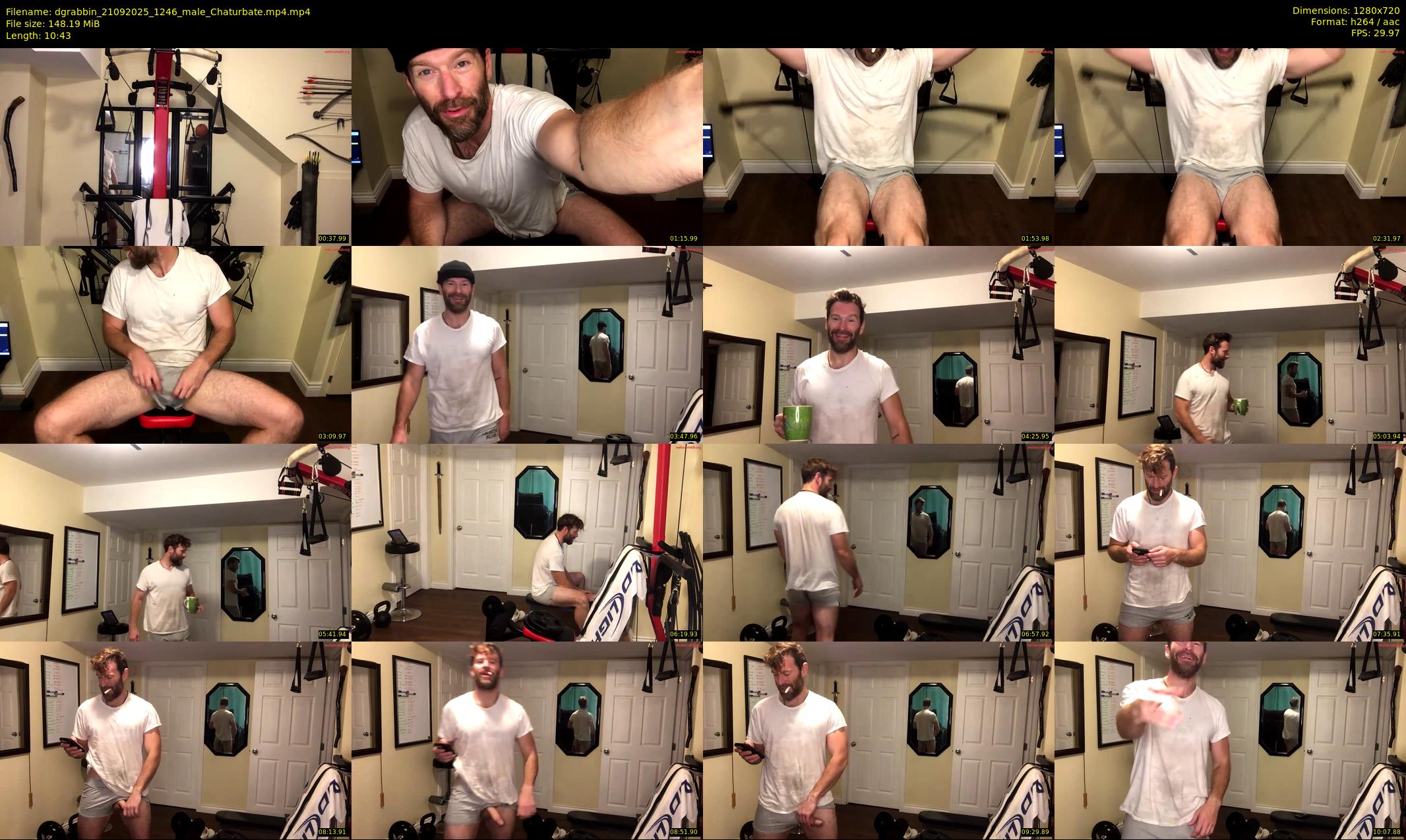 dgrabbin — 11 minute Chaturbate male cam show recording, 720p, Sep 21, 2025