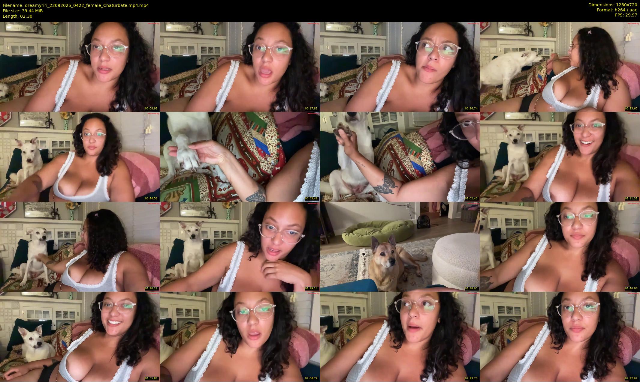 dreamyriri — 3 minute Chaturbate female cam show recording, 720p, Sep 22, 2025