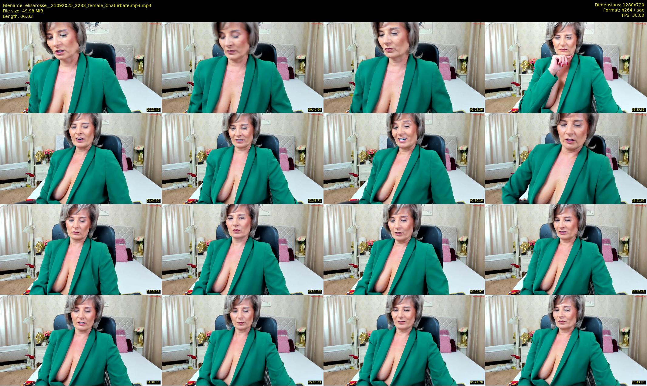 elisarosse_ — 7 minute Chaturbate female cam show recording, 720p, Sep 21, 2025