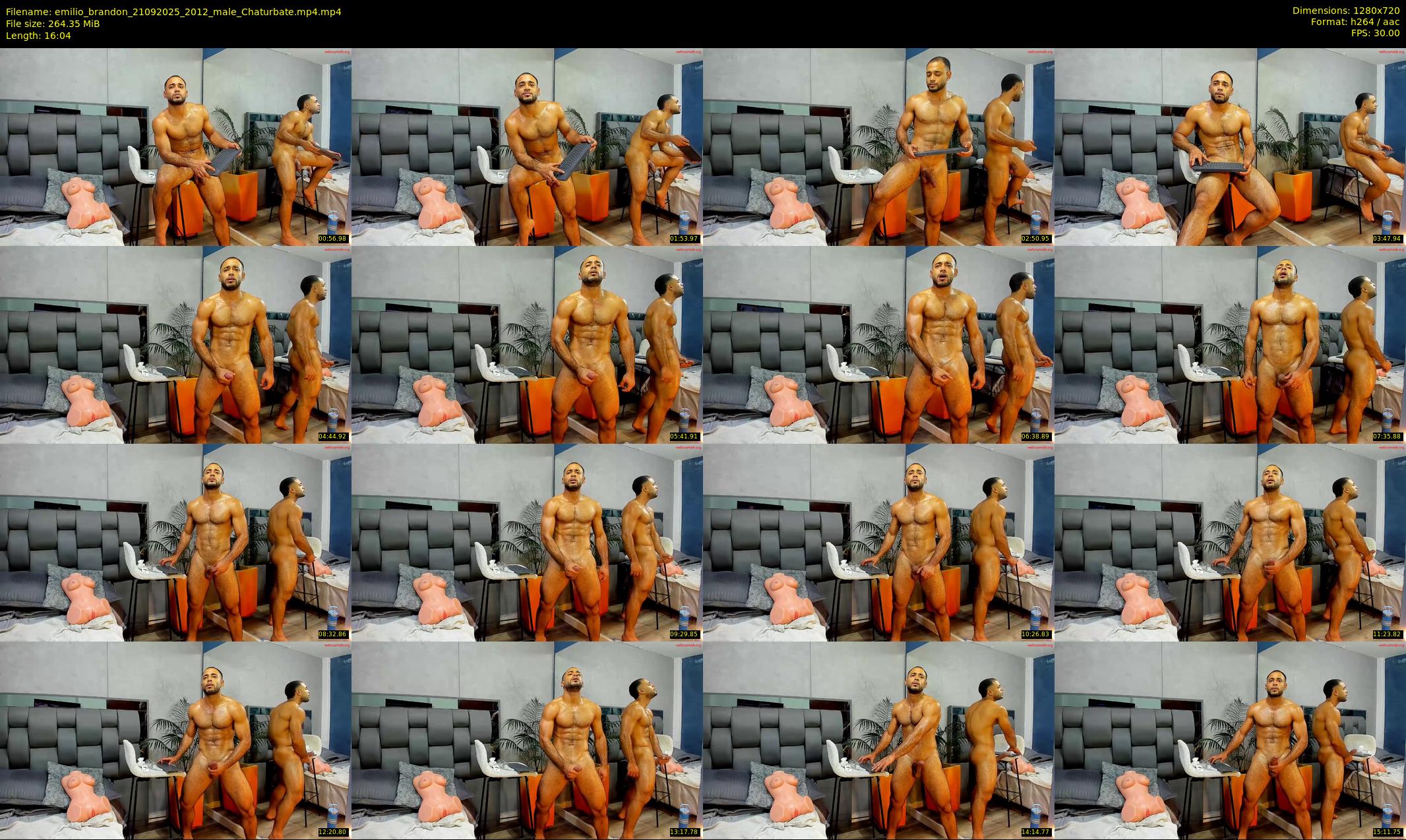 emilio_brandon — 17 minute Chaturbate male cam show recording, 720p, Sep 21, 2025