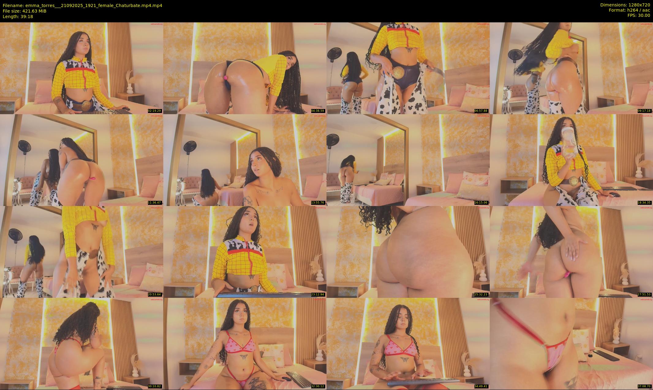 emma_torres__ — 40 minute Chaturbate female cam show recording, 720p, Sep 21, 2025