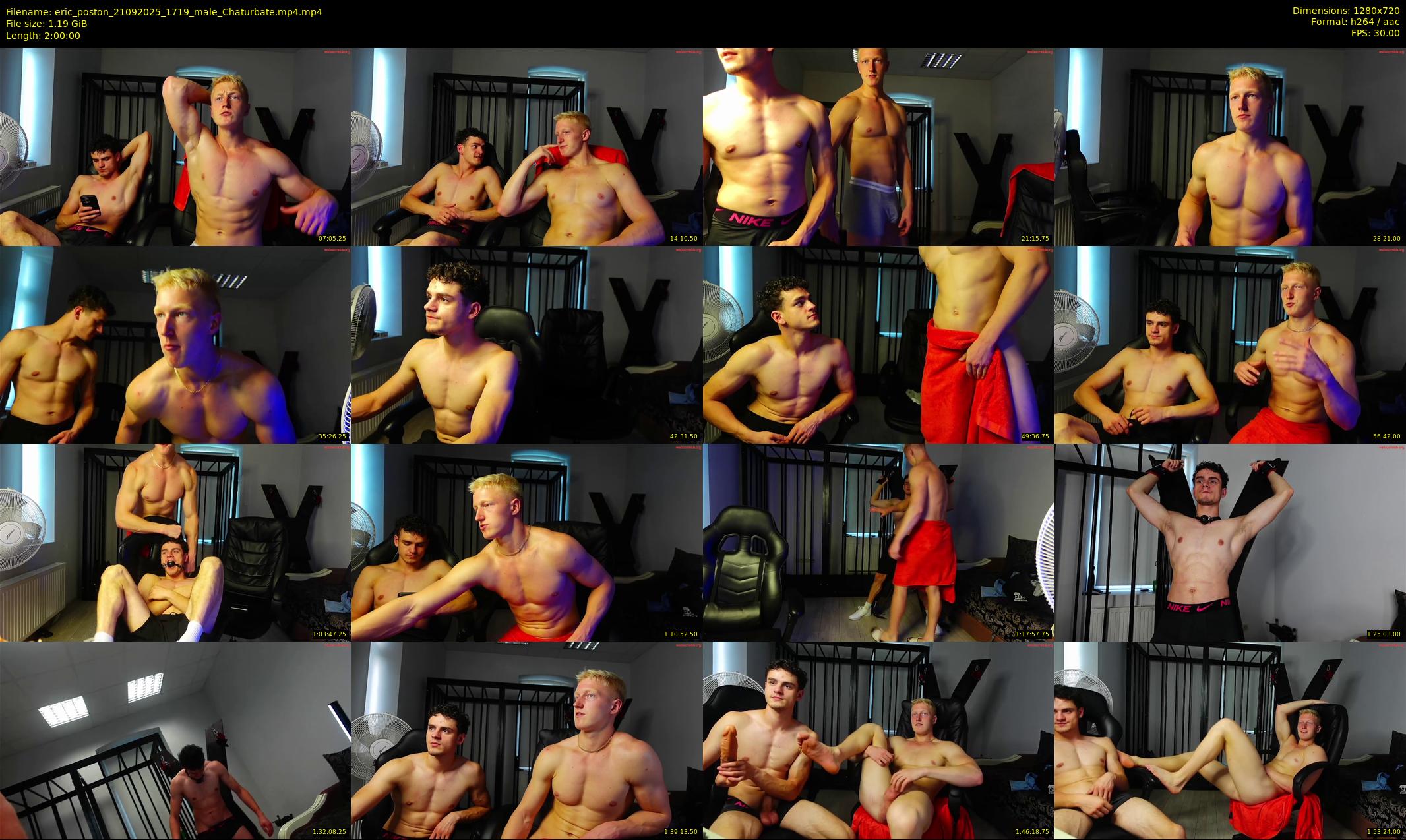 eric_poston — 120 minute Chaturbate male cam show recording, 720p, Sep 21, 2025