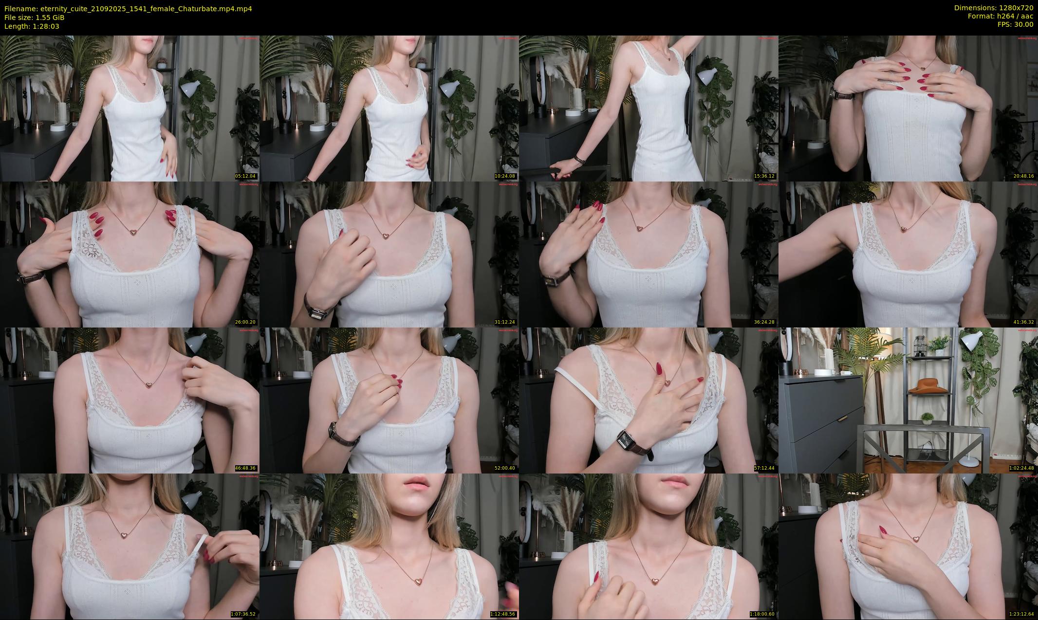 eternity_cuite — 89 minute Chaturbate female cam show recording, 720p, Sep 21, 2025