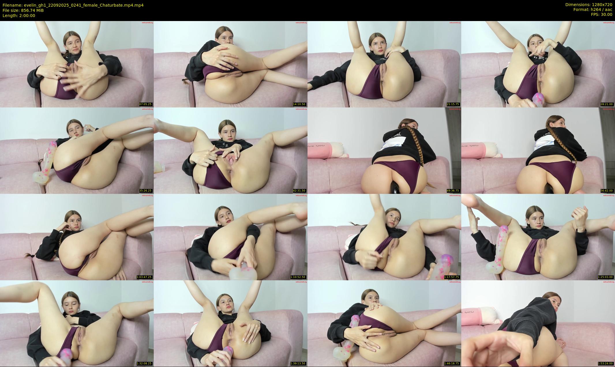 evelin_gh1 — 120 minute Chaturbate female cam show recording, 720p, Sep 22, 2025