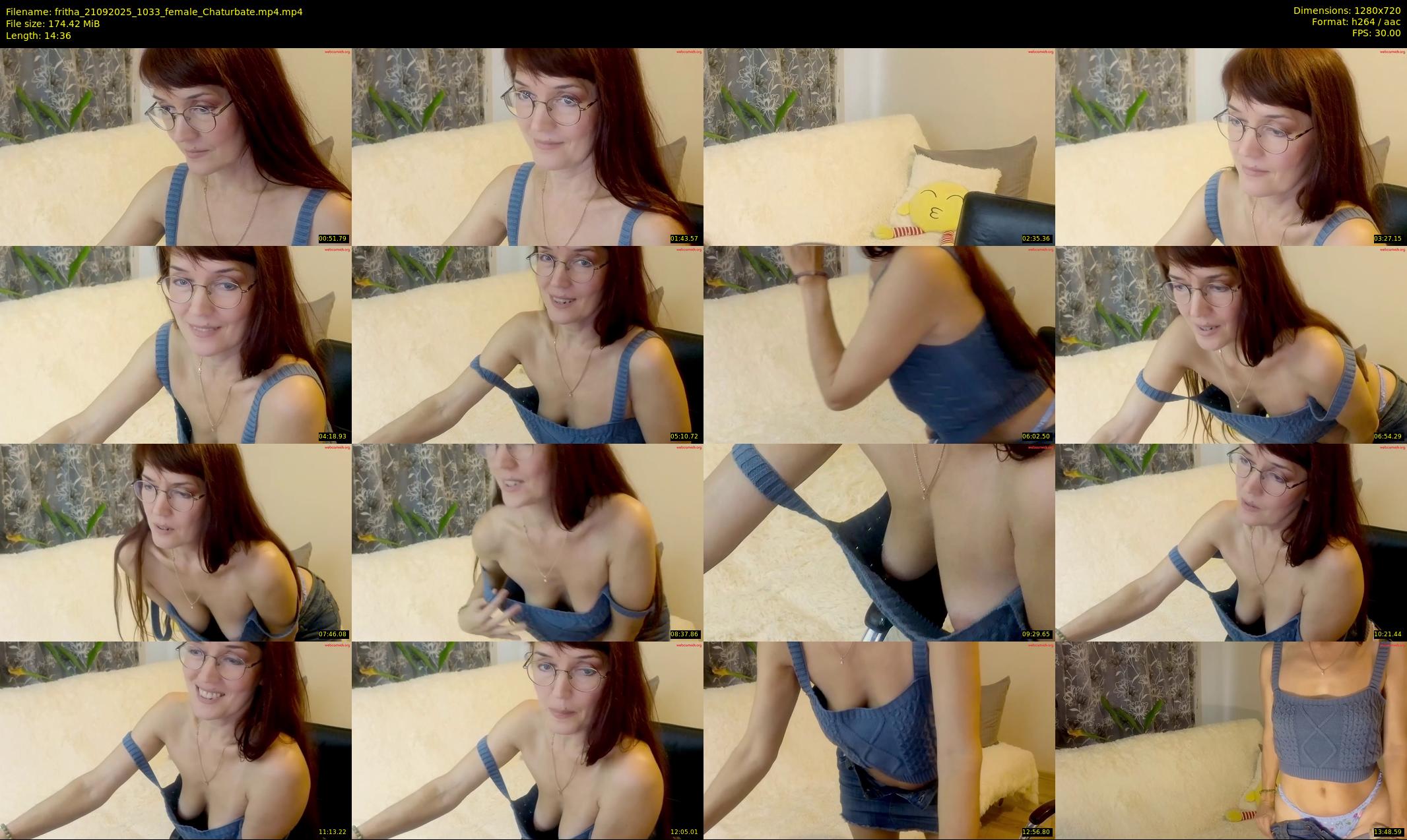 fritha — 15 minute Chaturbate female cam show recording, 720p, Sep 21, 2025