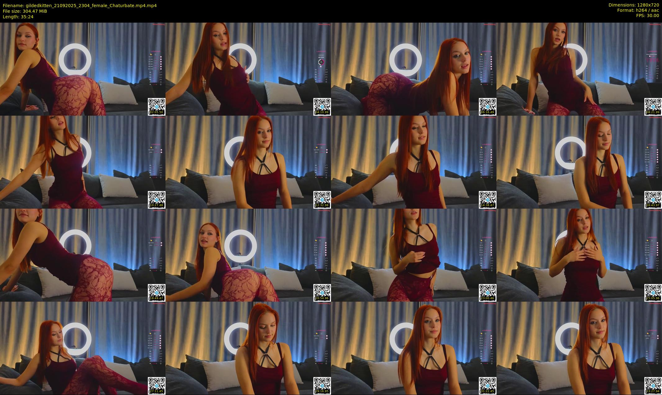 gildedkitten — 36 minute Chaturbate female cam show recording, 720p, Sep 21, 2025