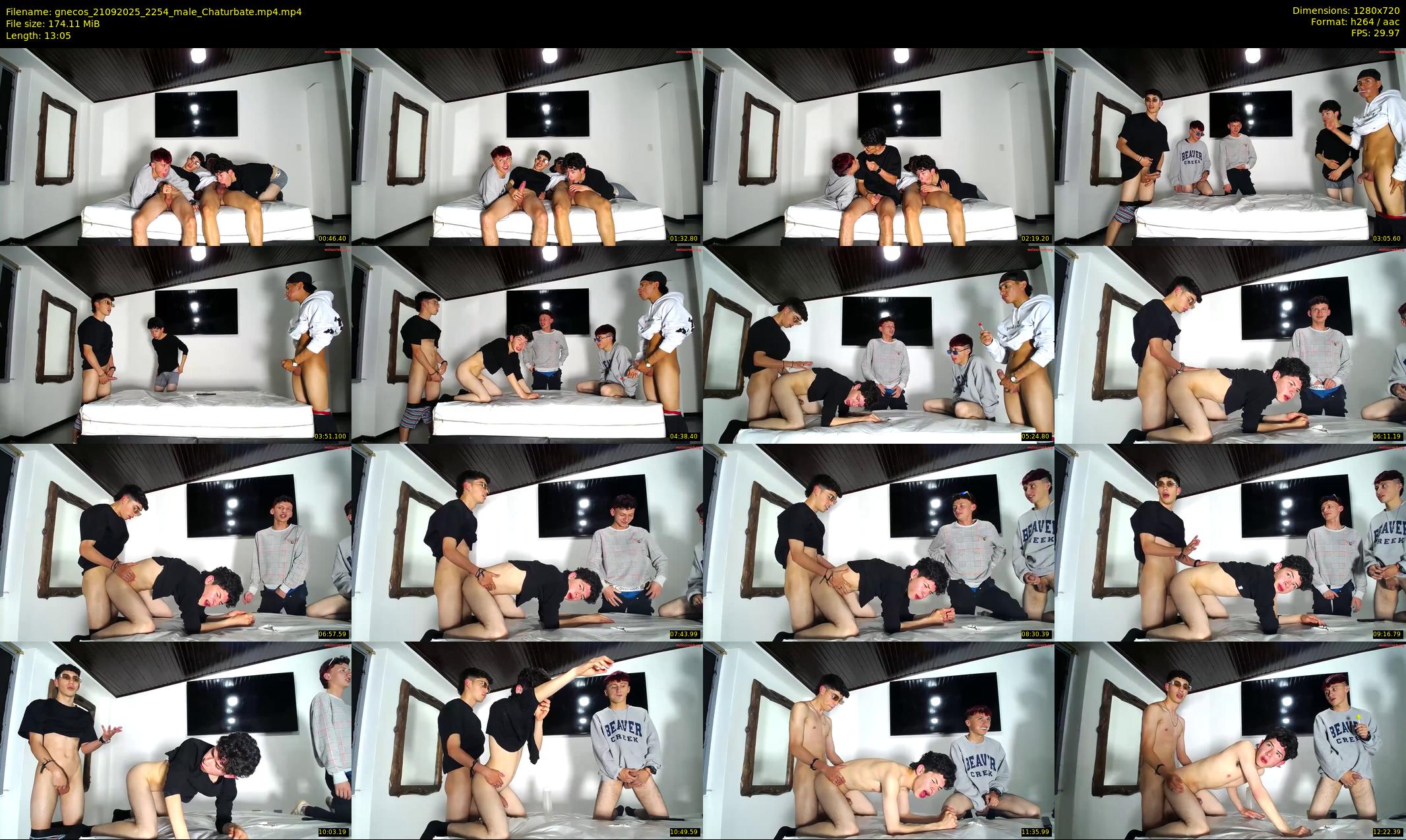 gnecos — 14 minute Chaturbate male cam show recording, 720p, Sep 21, 2025