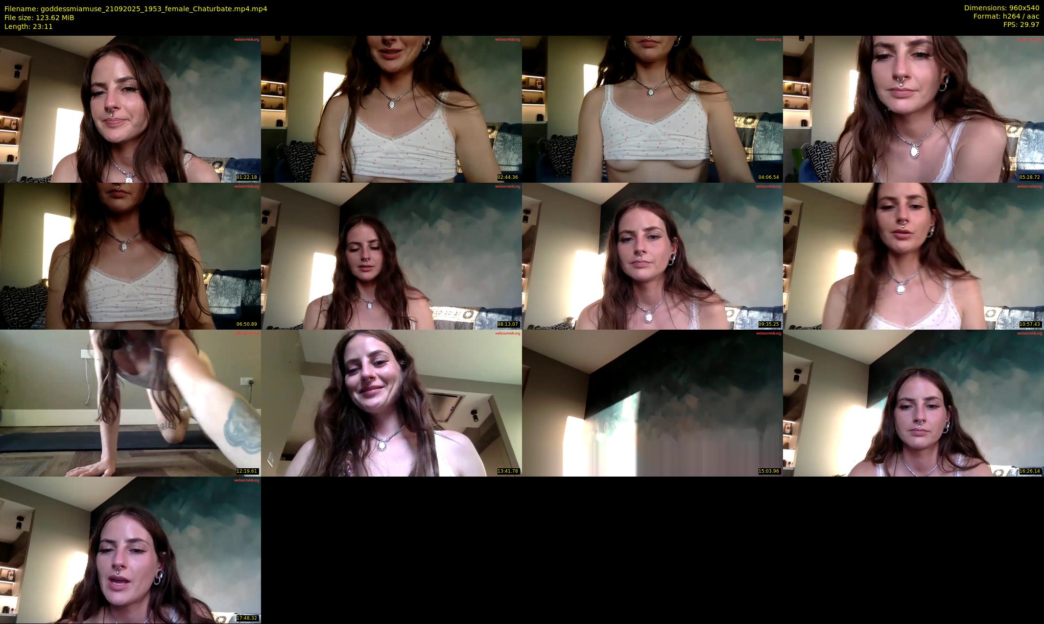 goddessmiamuse — 24 minute Chaturbate female cam show recording, 480p, Sep 21, 2025