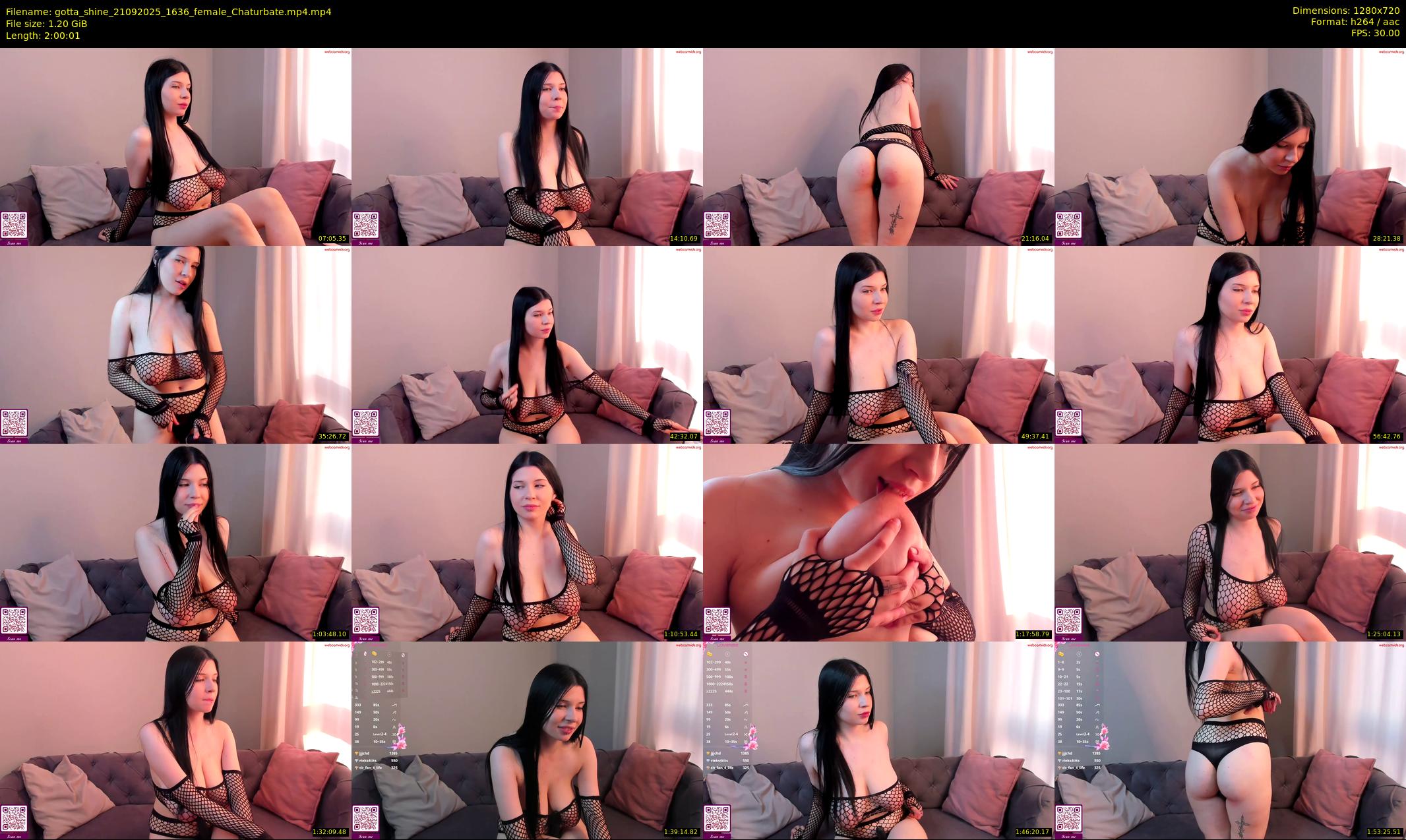 gotta_shine — 121 minute Chaturbate female cam show recording, 720p, Sep 21, 2025