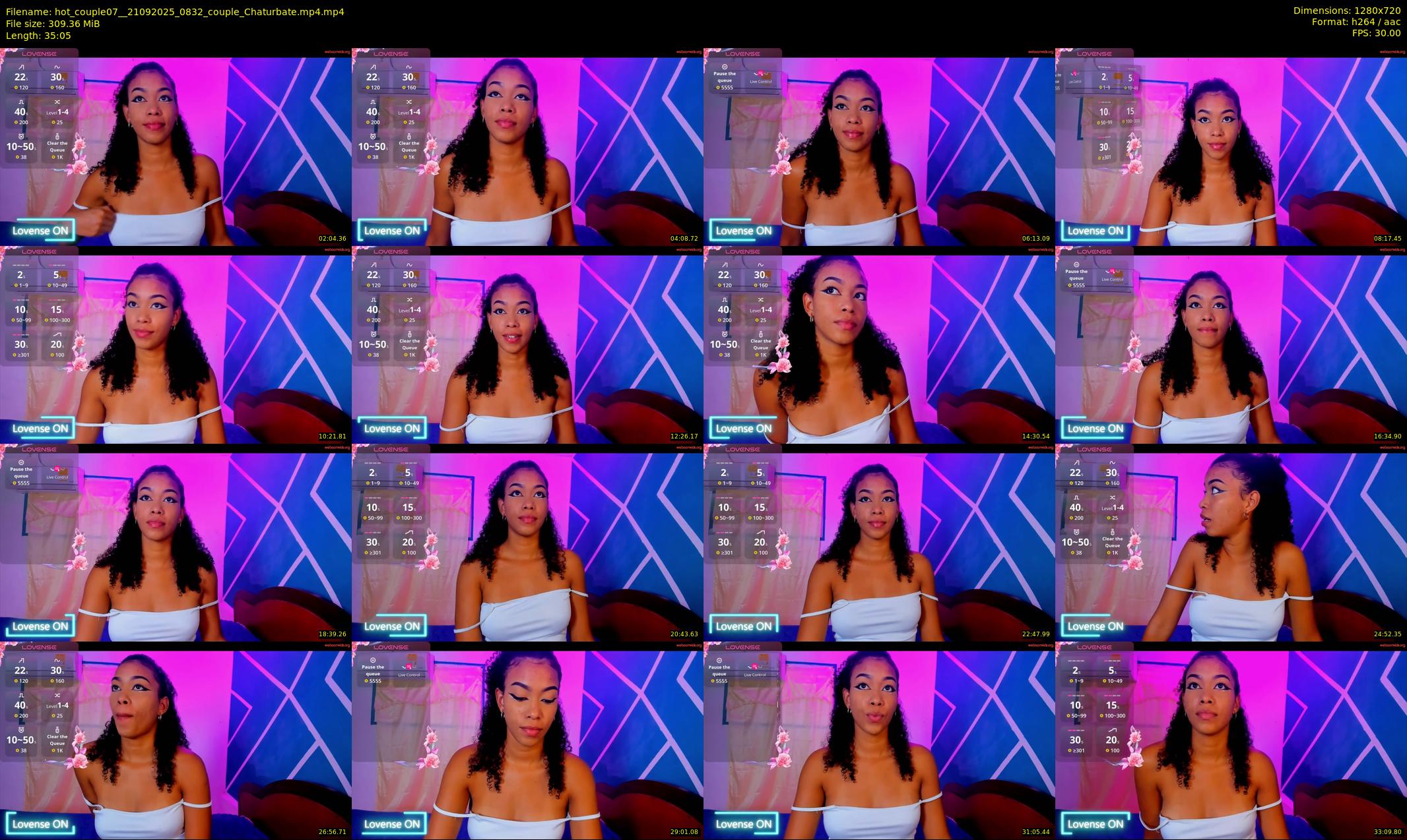 hot_couple07_ — 36 minute Chaturbate couple cam show recording, 720p, Sep 21, 2025