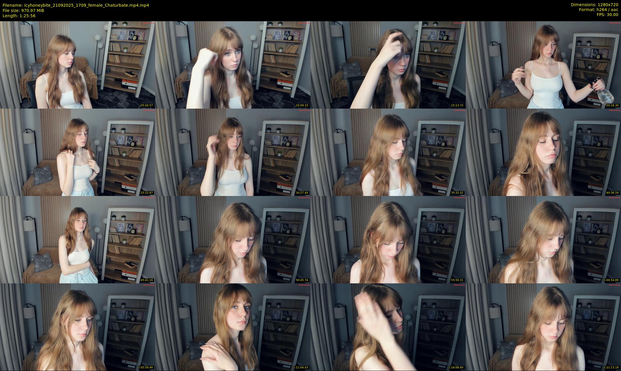 icyhoneybite — 86 minute Chaturbate female cam show recording, 720p, Sep 21, 2025
