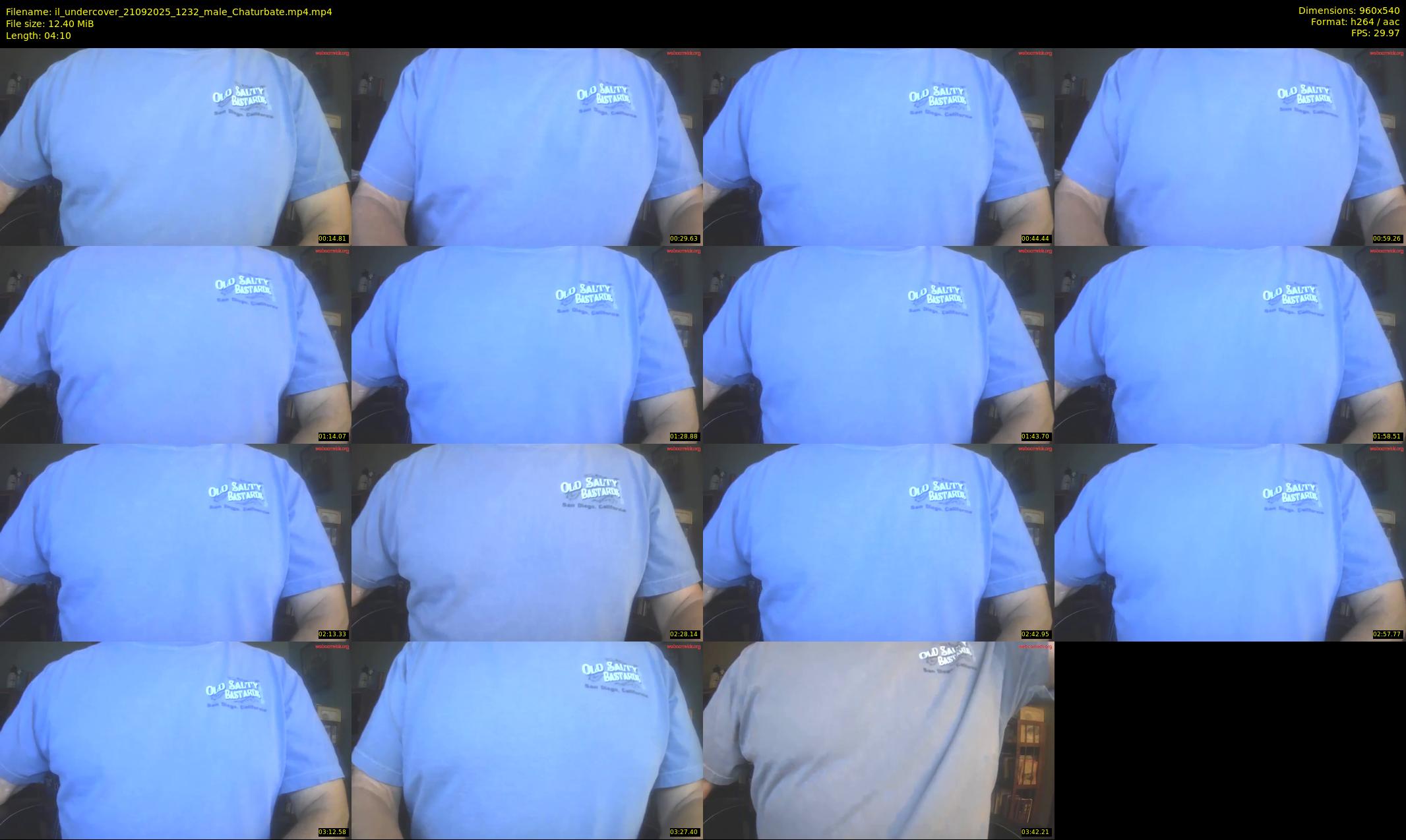 il_undercover — 5 minute Chaturbate male cam show recording, 480p, Sep 21, 2025