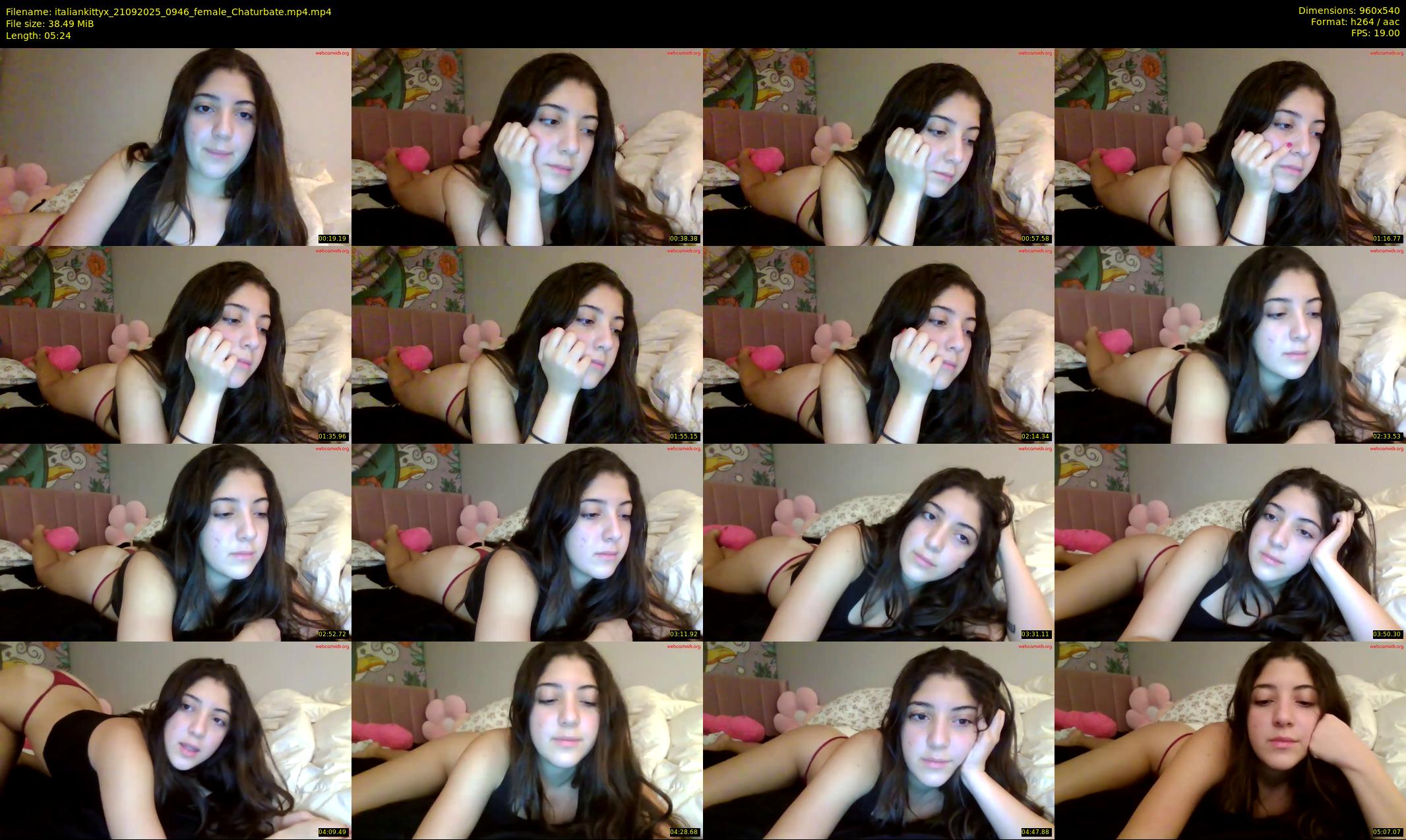 italiankittyx — 6 minute Chaturbate female cam show recording, 480p, Sep 21, 2025