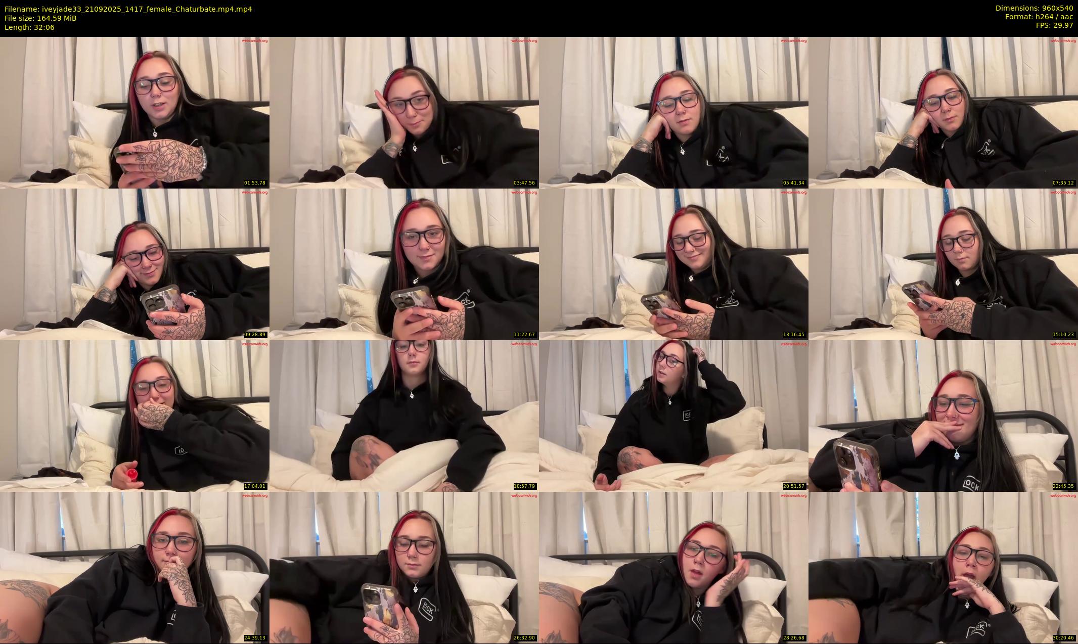iveyjade33 — 33 minute Chaturbate female cam show recording, 480p, Sep 21, 2025