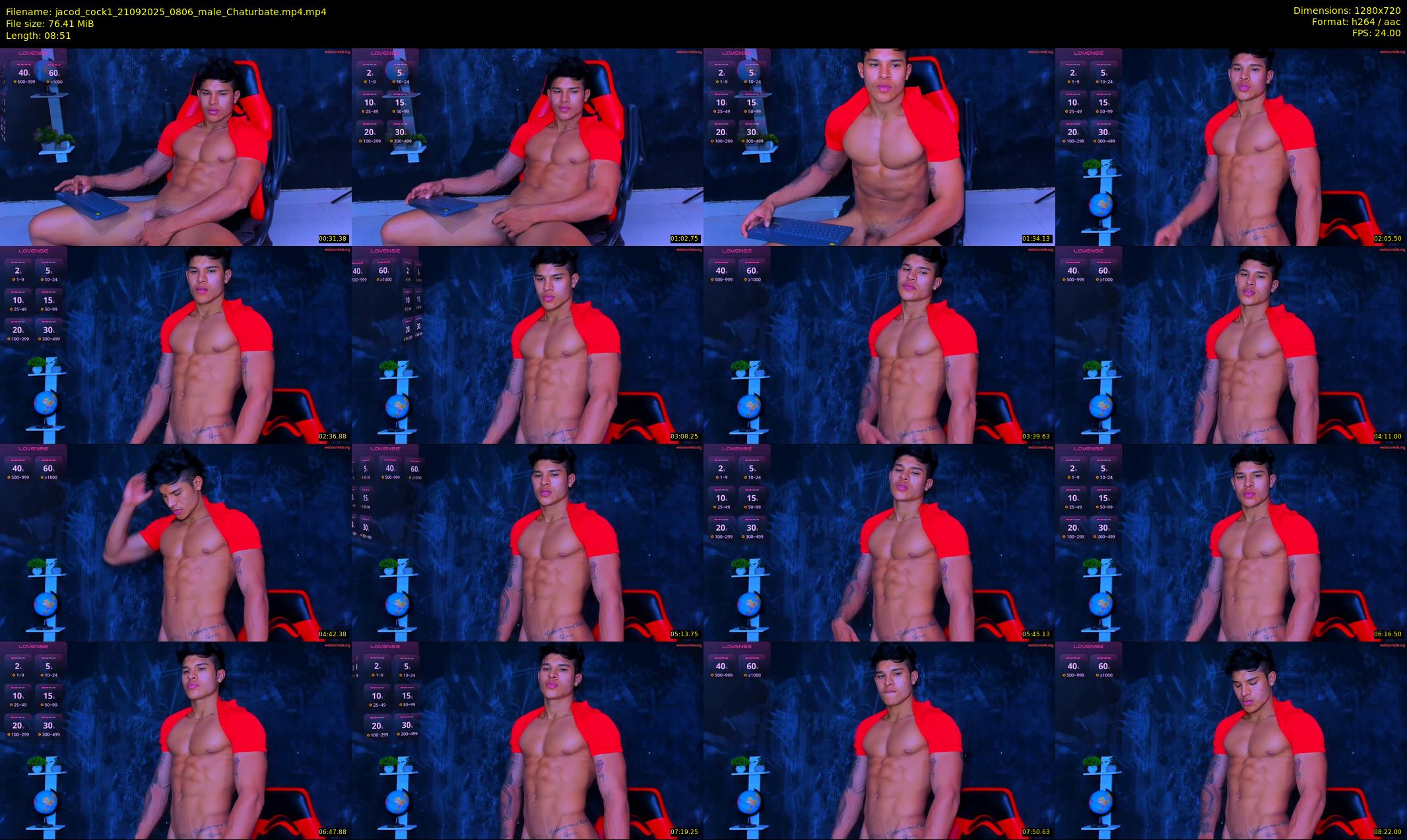 jacod_cock1 — 9 minute Chaturbate male cam show recording, 720p, Sep 21, 2025