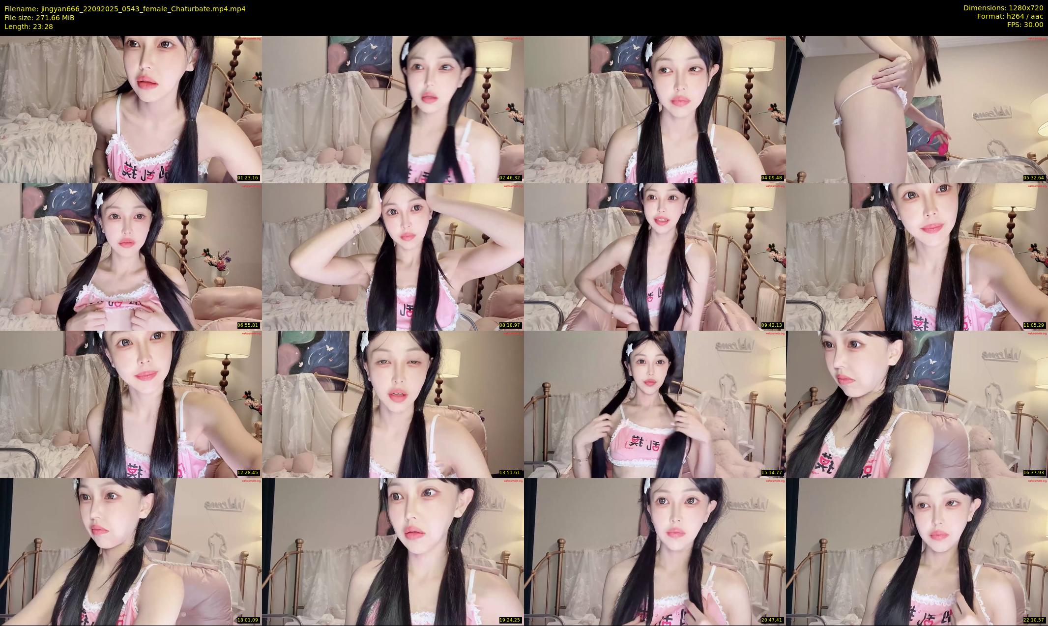 jingyan666 — 24 minute Chaturbate female cam show recording, 720p, Sep 22, 2025