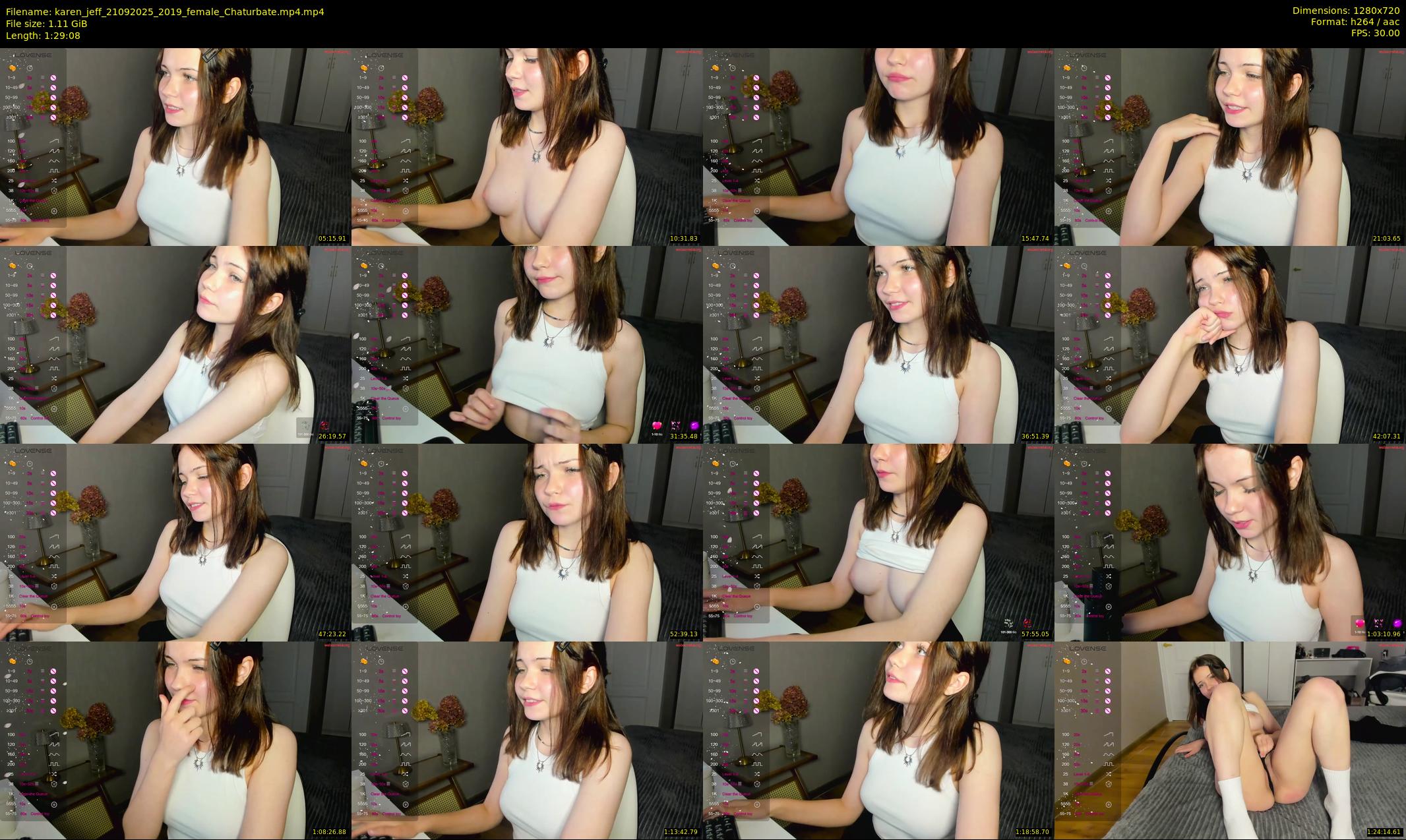 karen_jeff — 90 minute Chaturbate female cam show recording, 720p, Sep 21, 2025