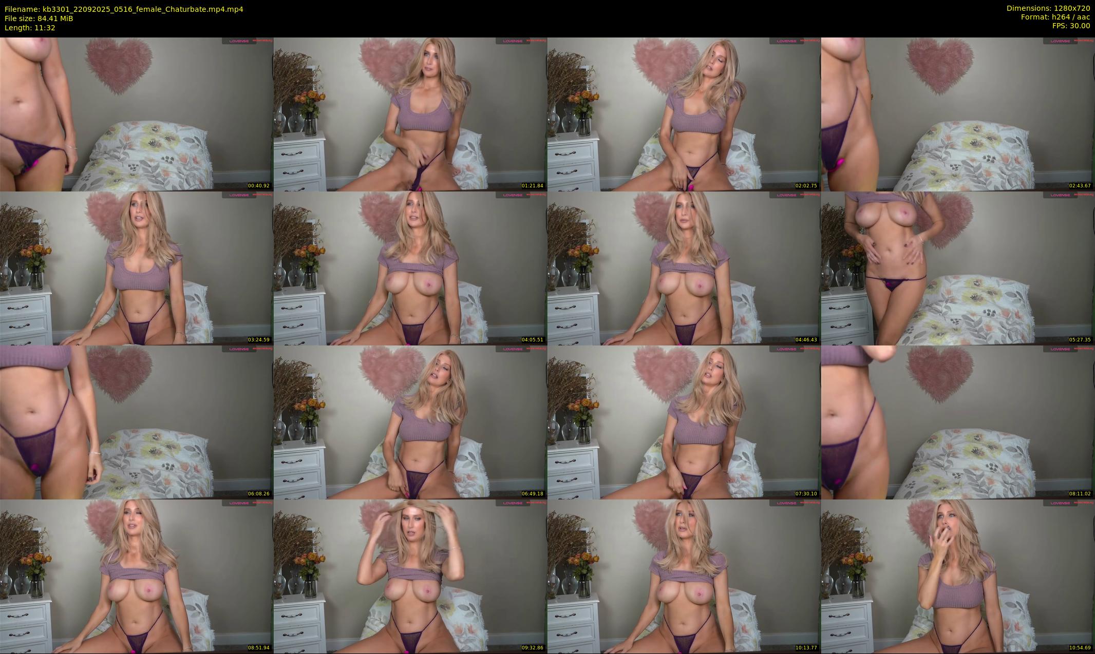 kb3301 — 12 minute Chaturbate couple cam show recording, 720p, Sep 22, 2025