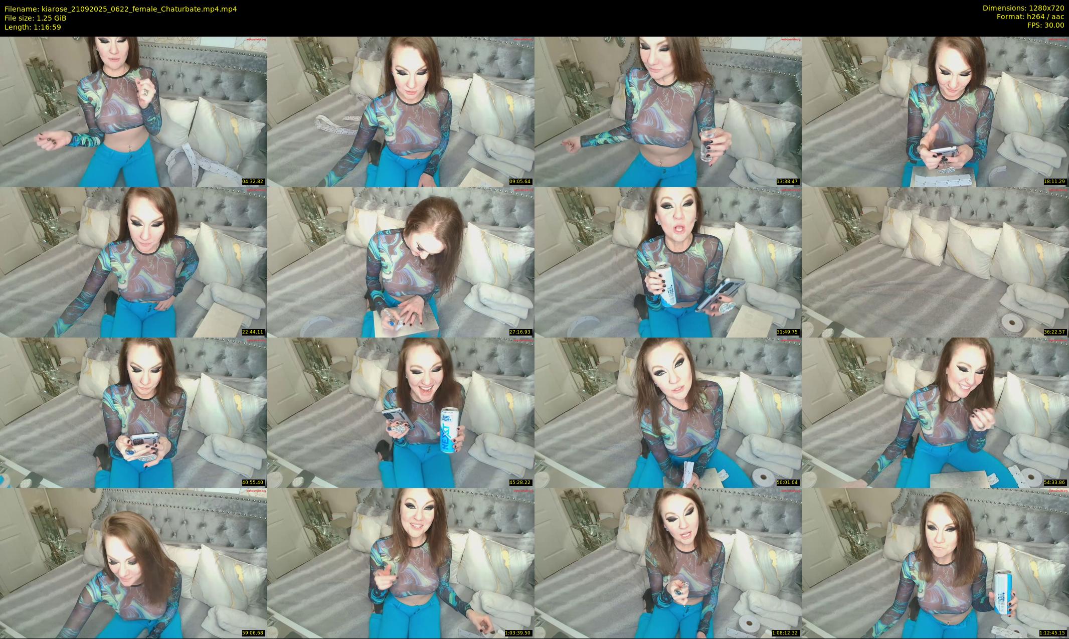 kiarose — 77 minute Chaturbate female cam show recording, 720p, Sep 21, 2025