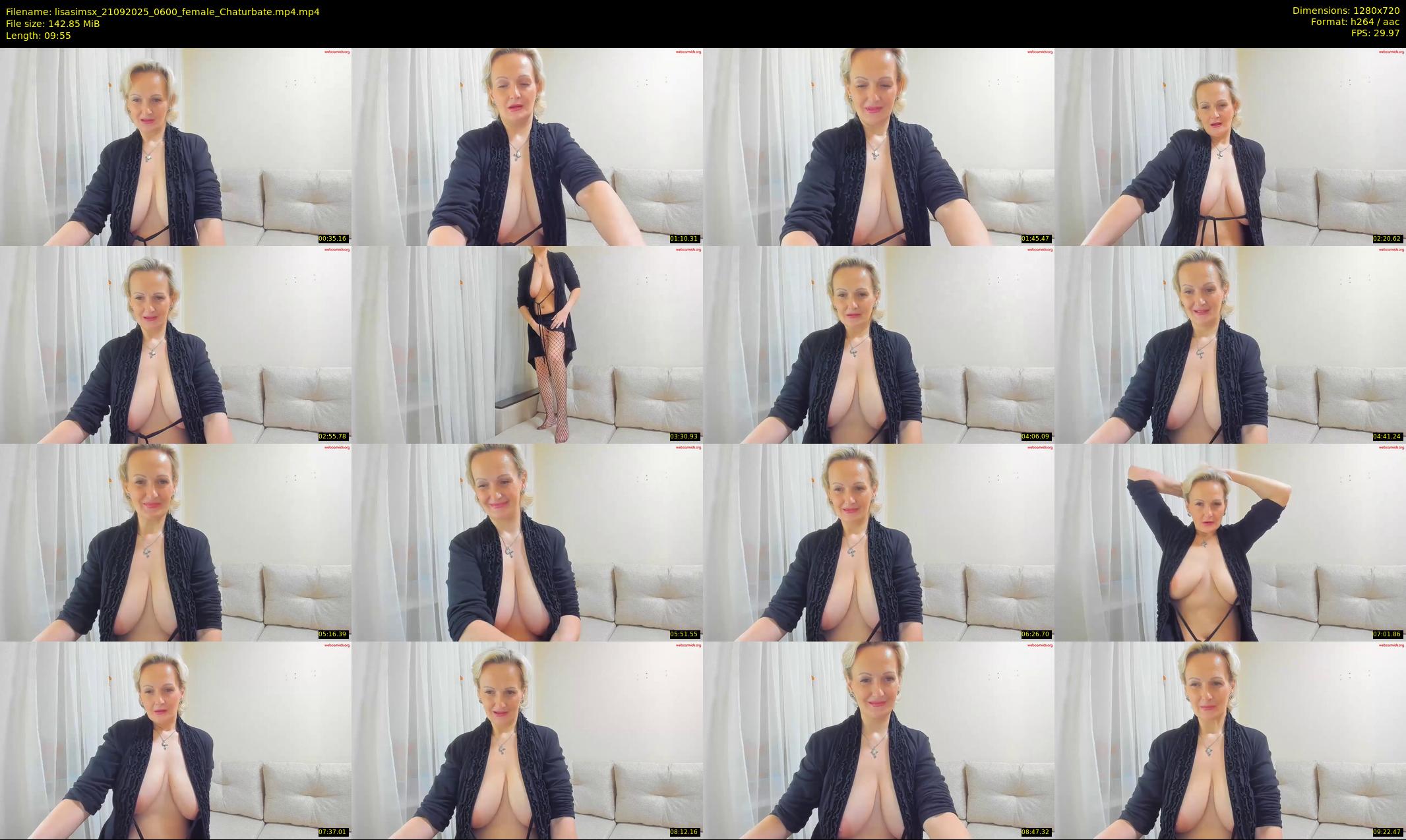 lisasimsx — 10 minute Chaturbate female cam show recording, 720p, Sep 21, 2025