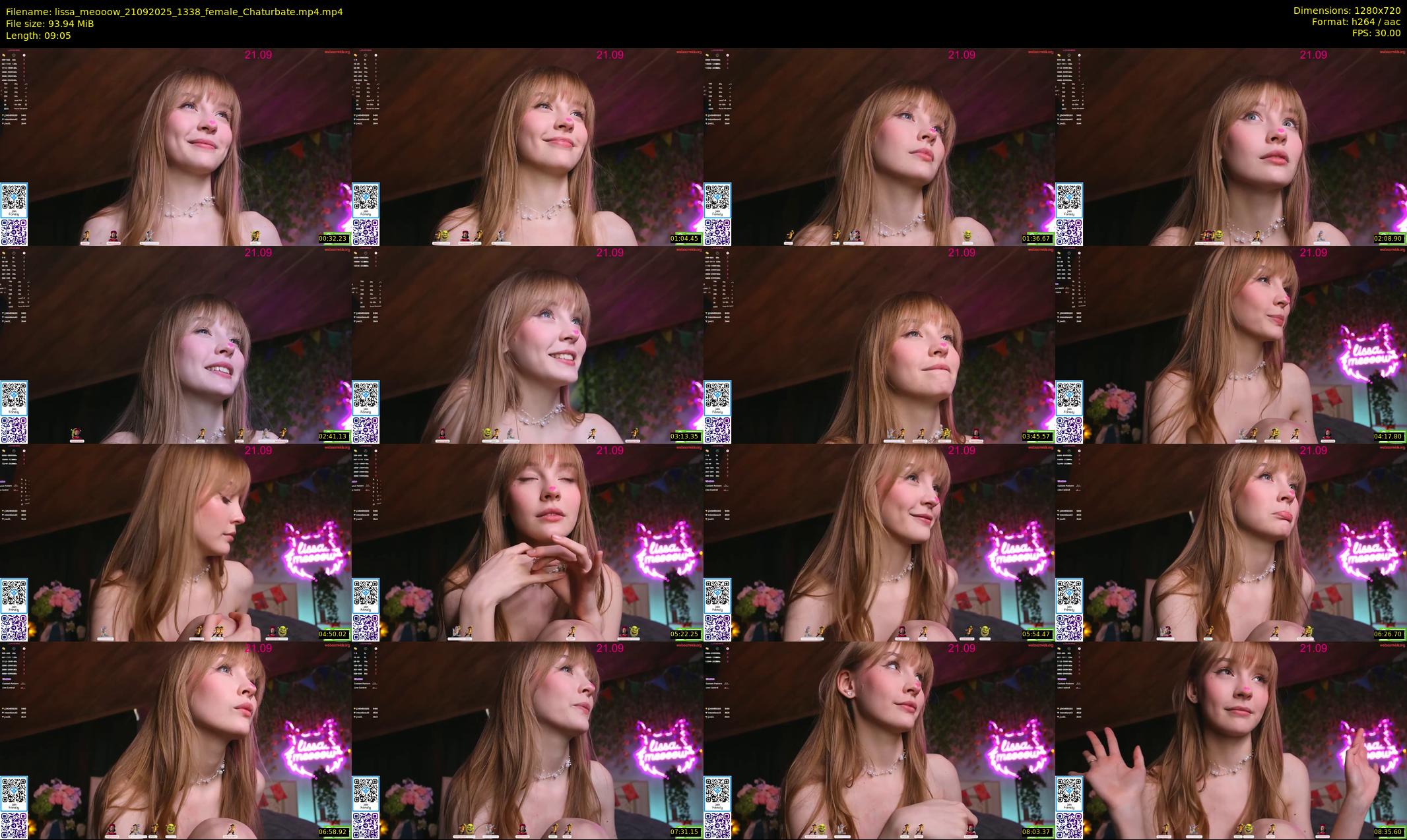lissa_meooow — 10 minute Chaturbate female cam show recording, 720p, Sep 21, 2025