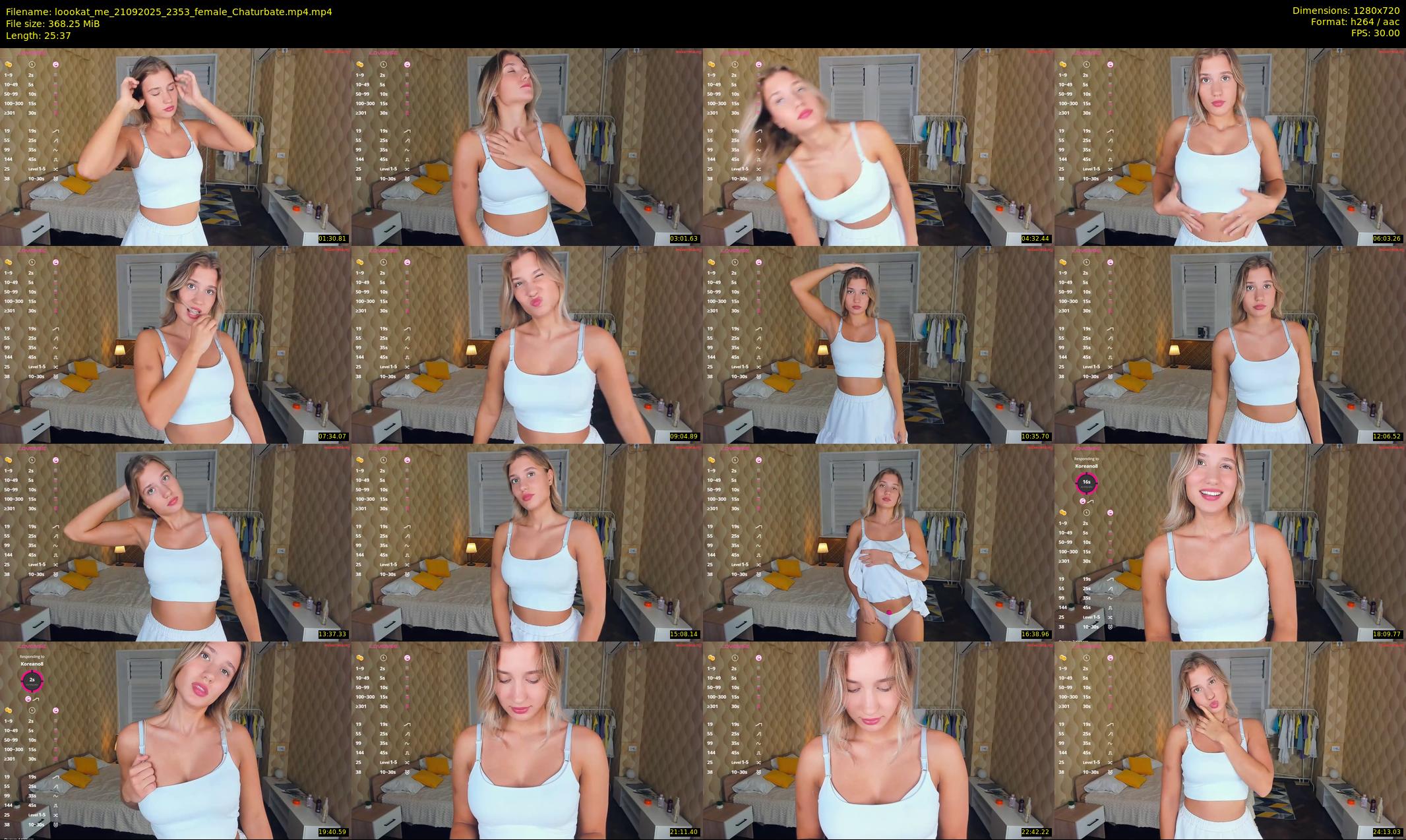 loookat_me — 26 minute Chaturbate female cam show recording, 720p, Sep 21, 2025
