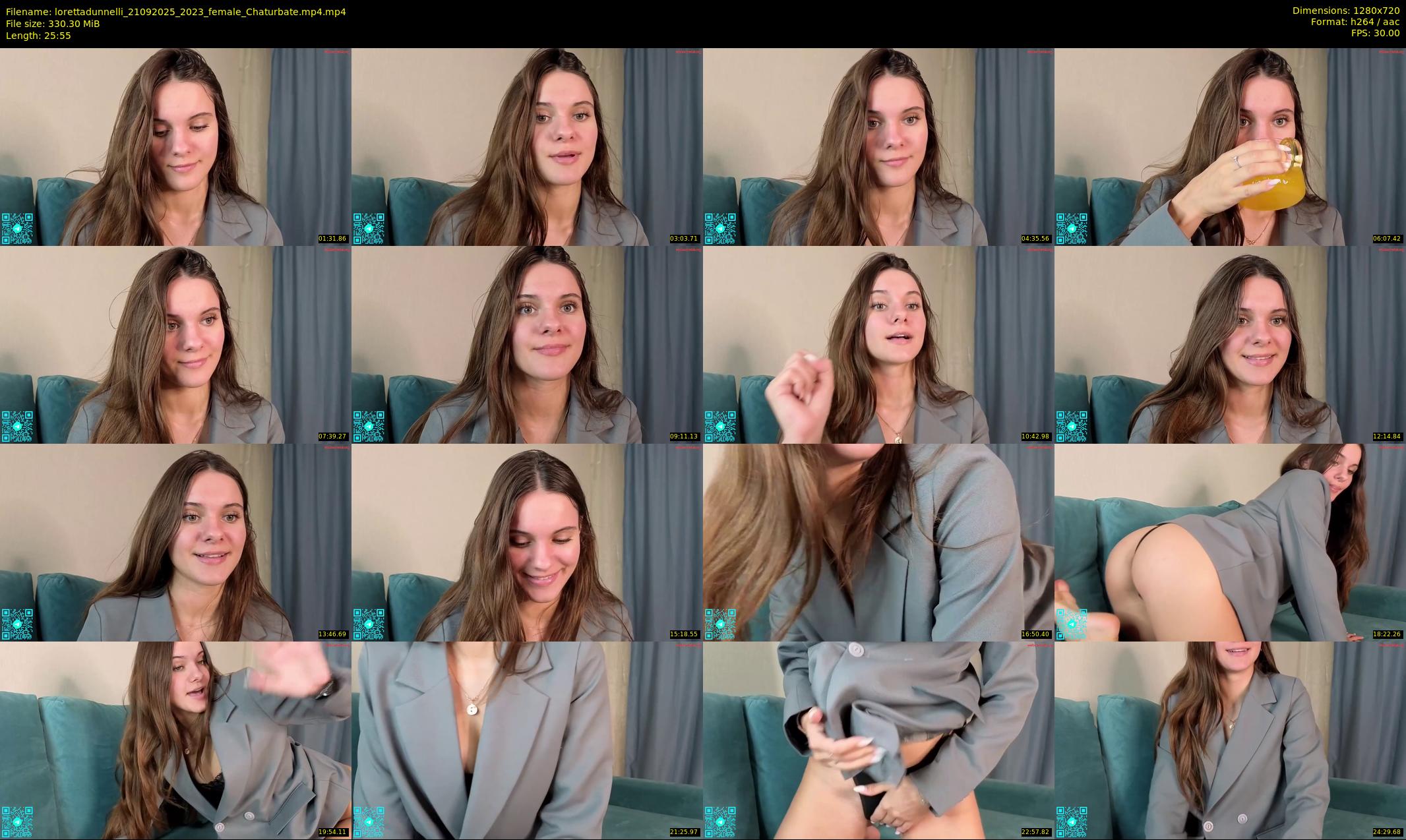 lorettadunnelli — 26 minute Chaturbate female cam show recording, 720p, Sep 21, 2025