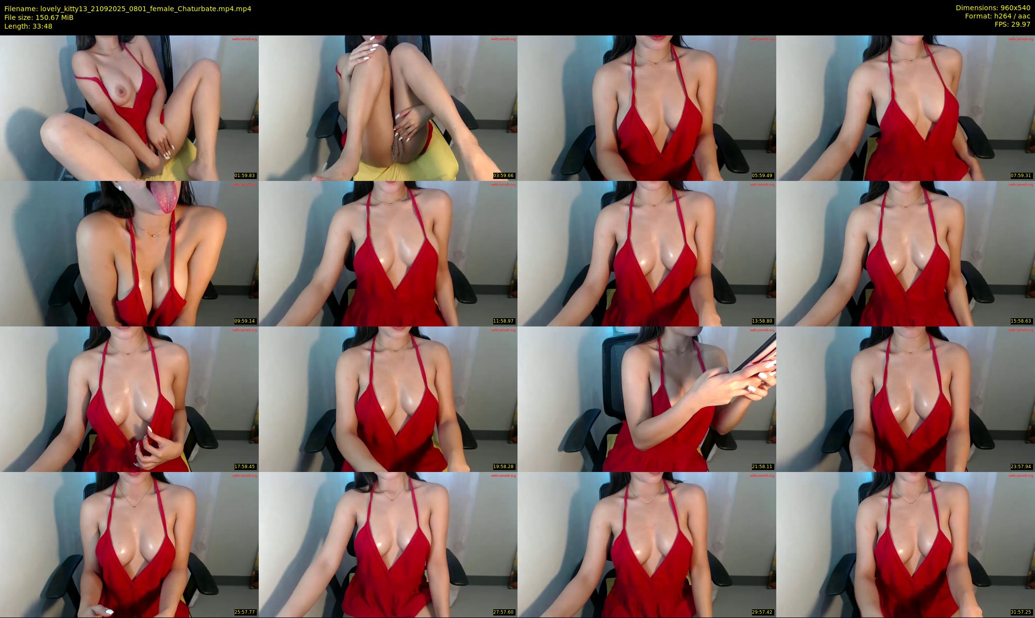 lovely_kitty13 — 34 minute Chaturbate female cam show recording, 480p, Sep 21, 2025