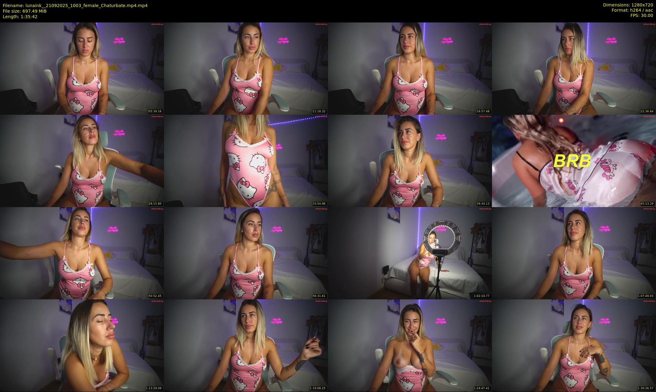 lunaink_ — 96 minute Chaturbate female cam show recording, 720p, Sep 21, 2025