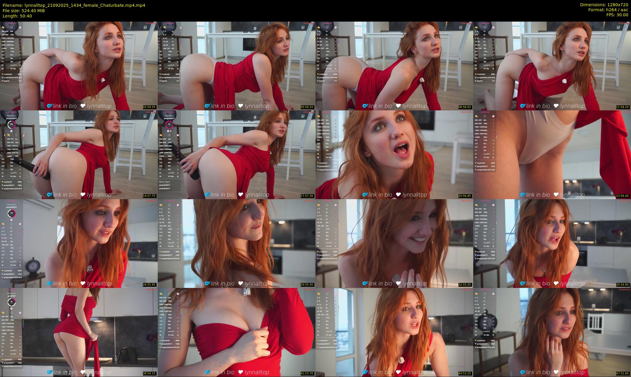 lynnalltop — 51 minute Chaturbate female cam show recording, 720p, Sep 21, 2025