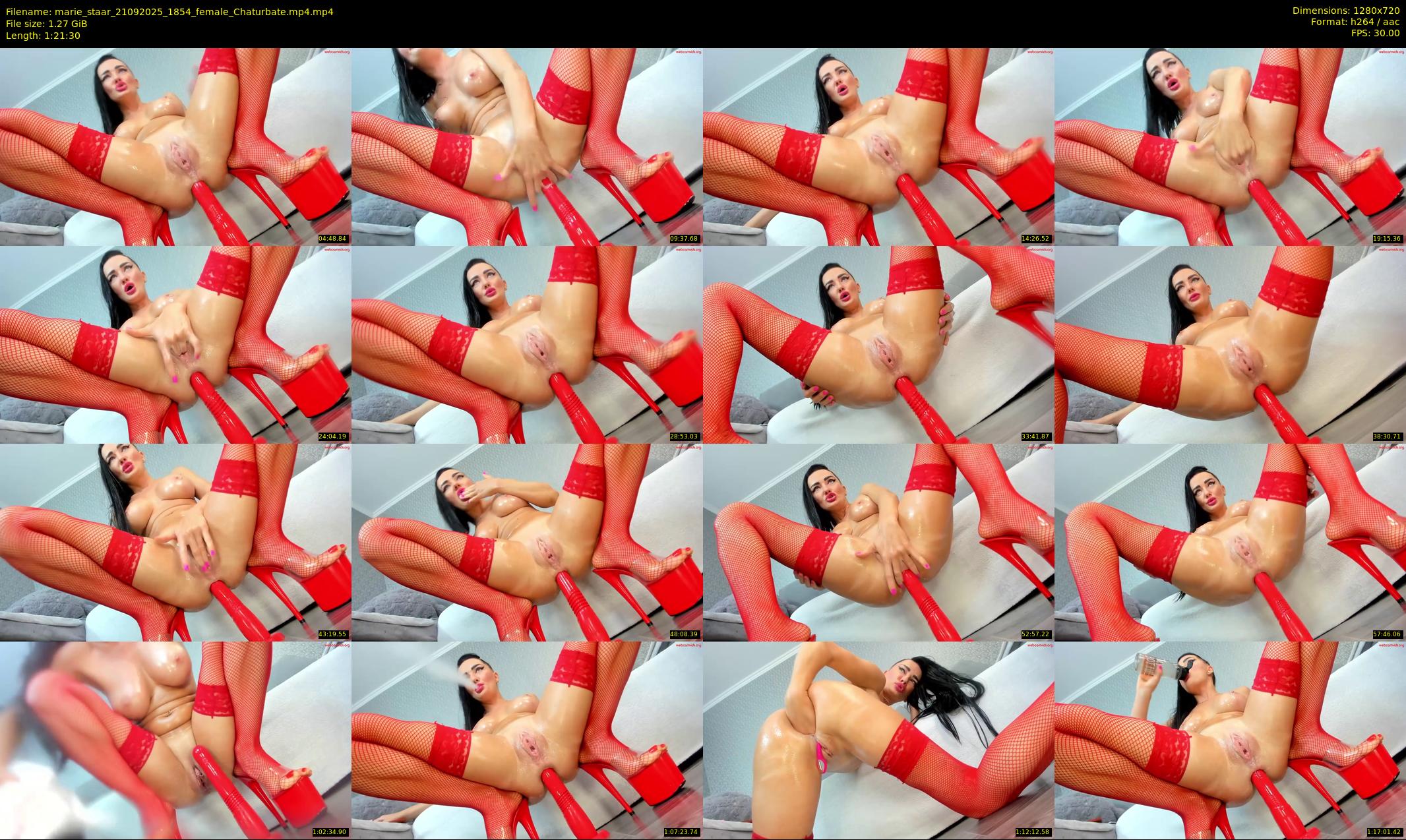 marie_staar — 82 minute Chaturbate female cam show recording, 720p, Sep 21, 2025