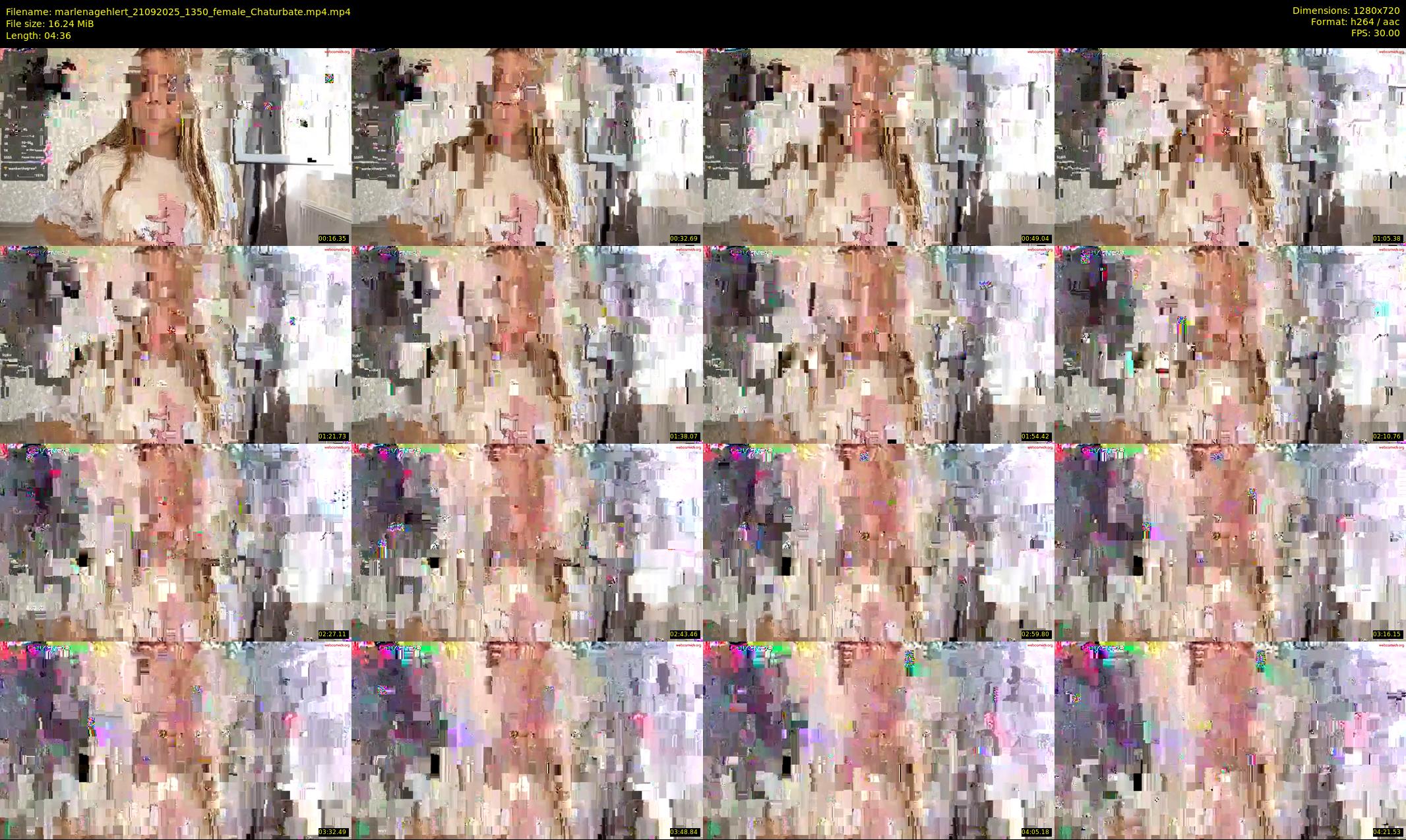 marlenagehlert — 5 minute Chaturbate female cam show recording, 720p, Sep 21, 2025