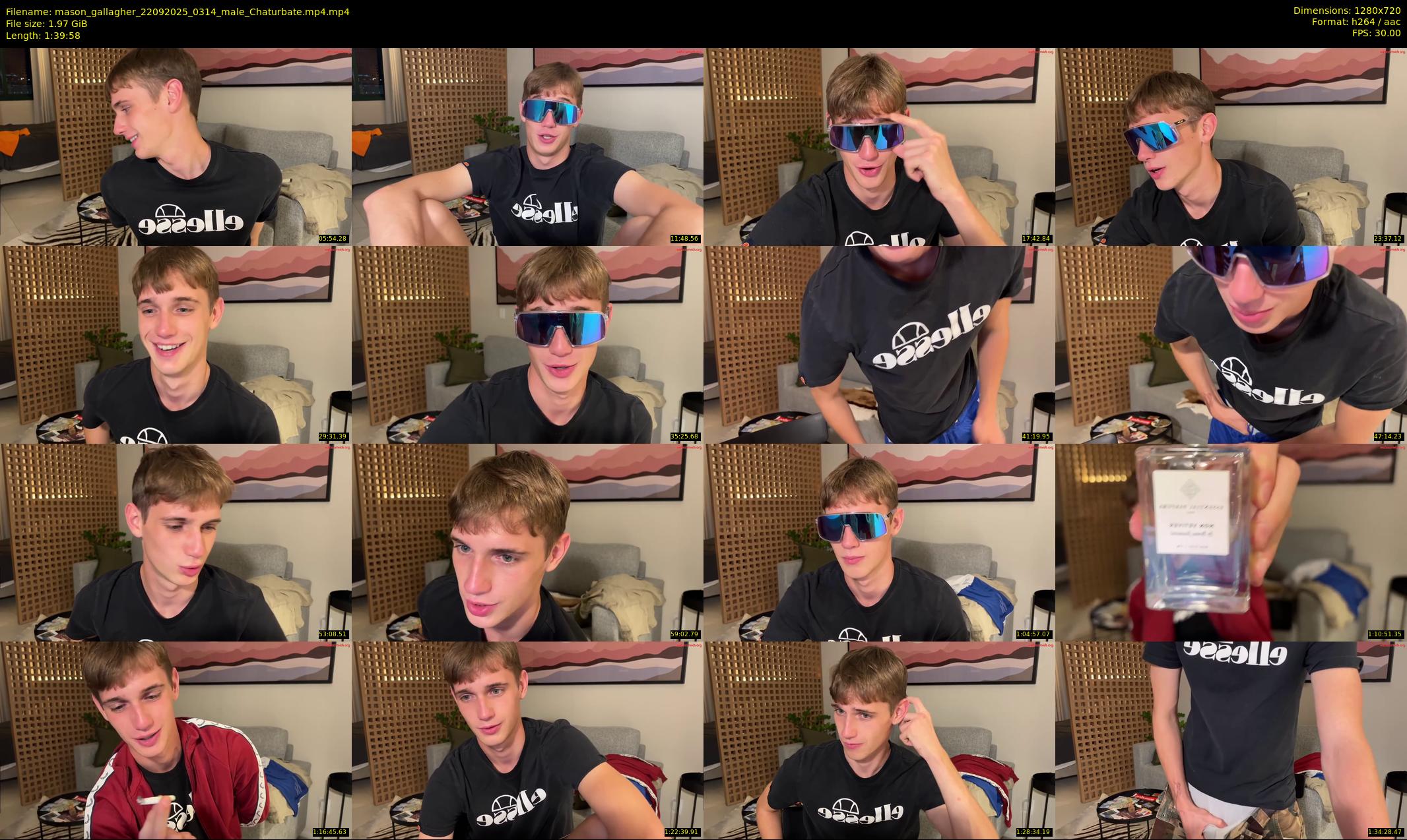 mason_gallagher — 100 minute Chaturbate male cam show recording, 720p, Sep 22, 2025